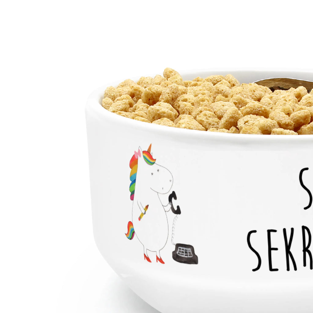 Muesli Bowl unicorn secretary dessert bowl, ceramic bowl, cereal bowl, soup bowl, cereal dish, snack bowl, breakfast bowl, salad bowl, fruit bowl, porcelain bowl, bowl, unicorn, unicorns, Secretary, office help, attorney, gift colleg, secretary present, office, tax office, office worker