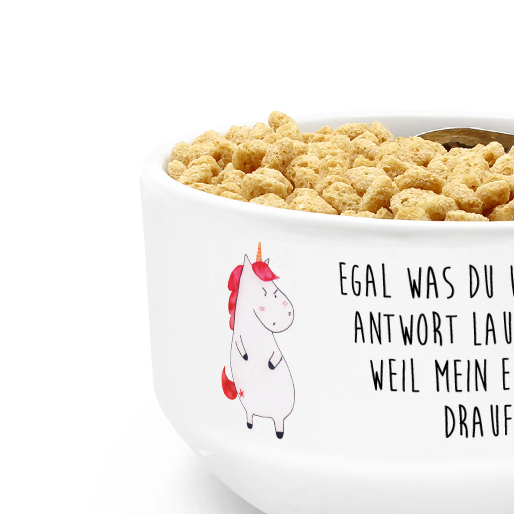 Muesli Bowl unicorn Fury cereal dish, snack bowl, ceramic bowl, soup bowl, bowl, cereal bowl, porcelain bowl, fruit bowl, breakfast bowl, dessert bowl, salad bowl, unicorn, unicorns, office gift, listless, angry, announcement, Unicorn, colleg gift, stupid questions, reality, office, work