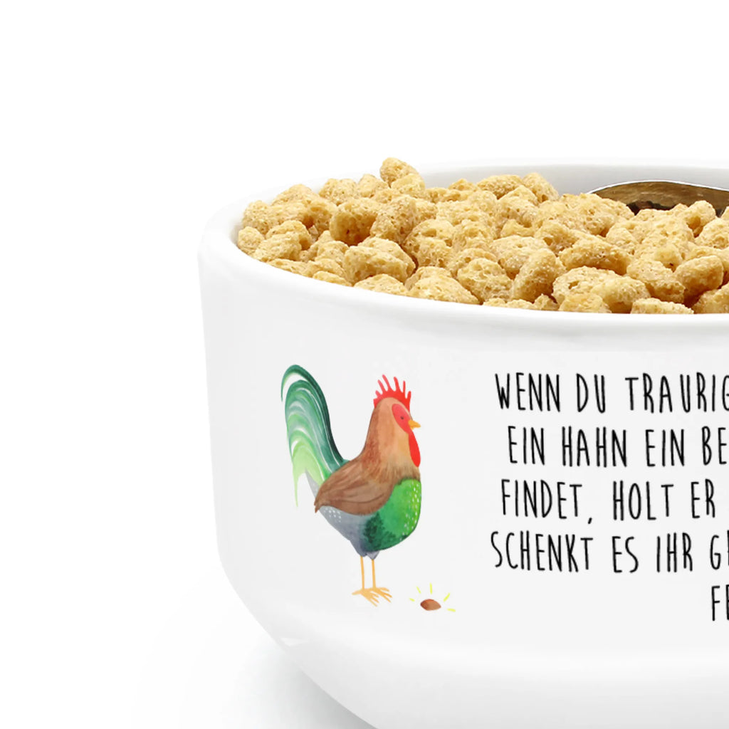 Muesli Bowl Faucet grain snack bowl, breakfast bowl, porcelain bowl, cereal bowl, ceramic bowl, fruit bowl, soup bowl, salad bowl, cereal dish, dessert bowl, bowl, farm, farm animals, animals, hen, nature, eggs, cock, corn