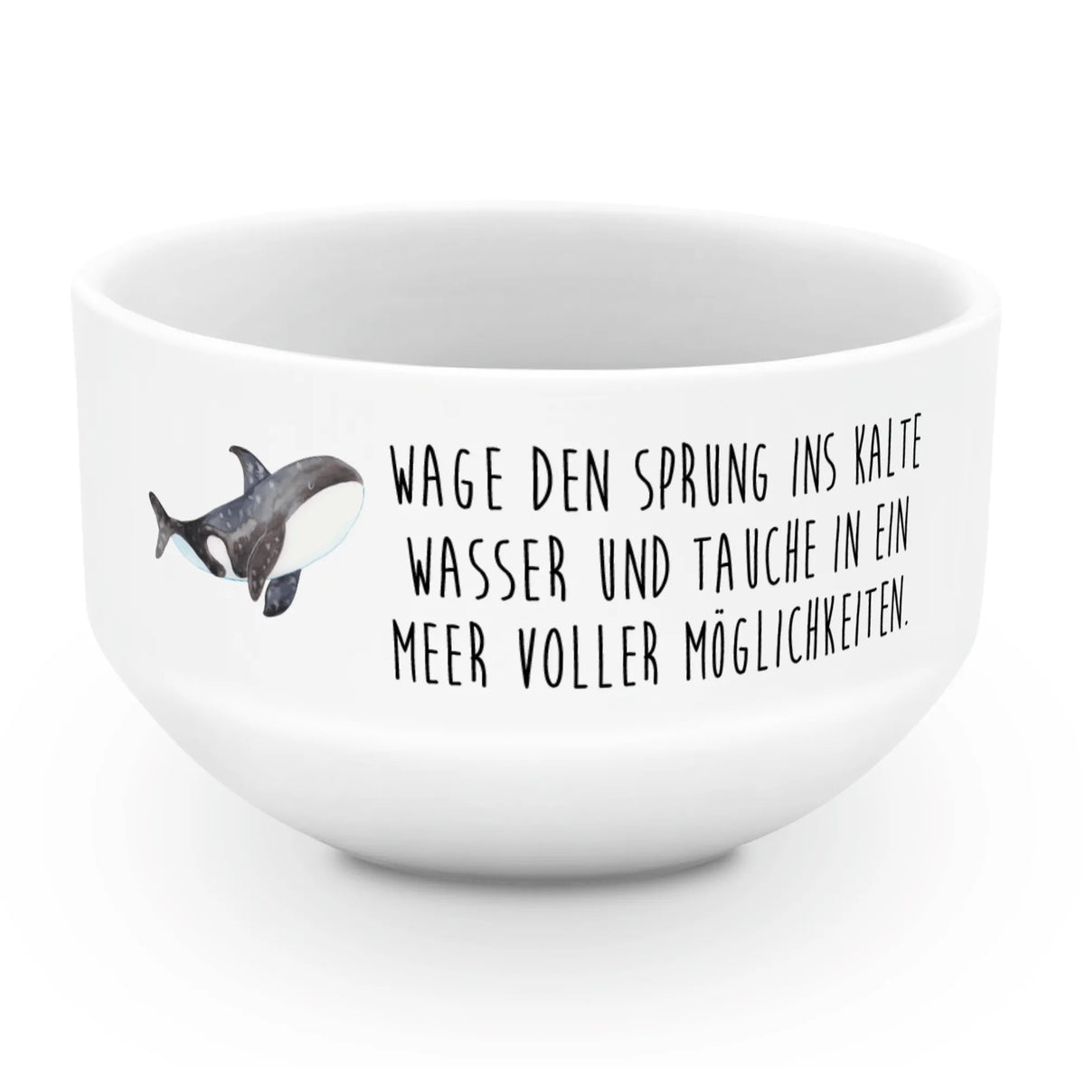 Muesli Bowl Orca ceramic bowl, dessert bowl, cereal bowl, salad bowl, cereal dish, bowl, fruit bowl, snack bowl, porcelain bowl, soup bowl, breakfast bowl, Seafood, aquatic animals, ocean, sea, fish, shells, corals, reef, whale, narwhal, sea urchin, lobster, platypus, turtle, manatee, crocodile, orca, shrimp, gifts for seafood lovers, water world, underwater animals, underwater world, vacation, deep sea, seafood fans, gift ideas, seafood decoration, seafood posters, killer whale, opportunities, office, orcas, new start, self-love, startup, motivation, work