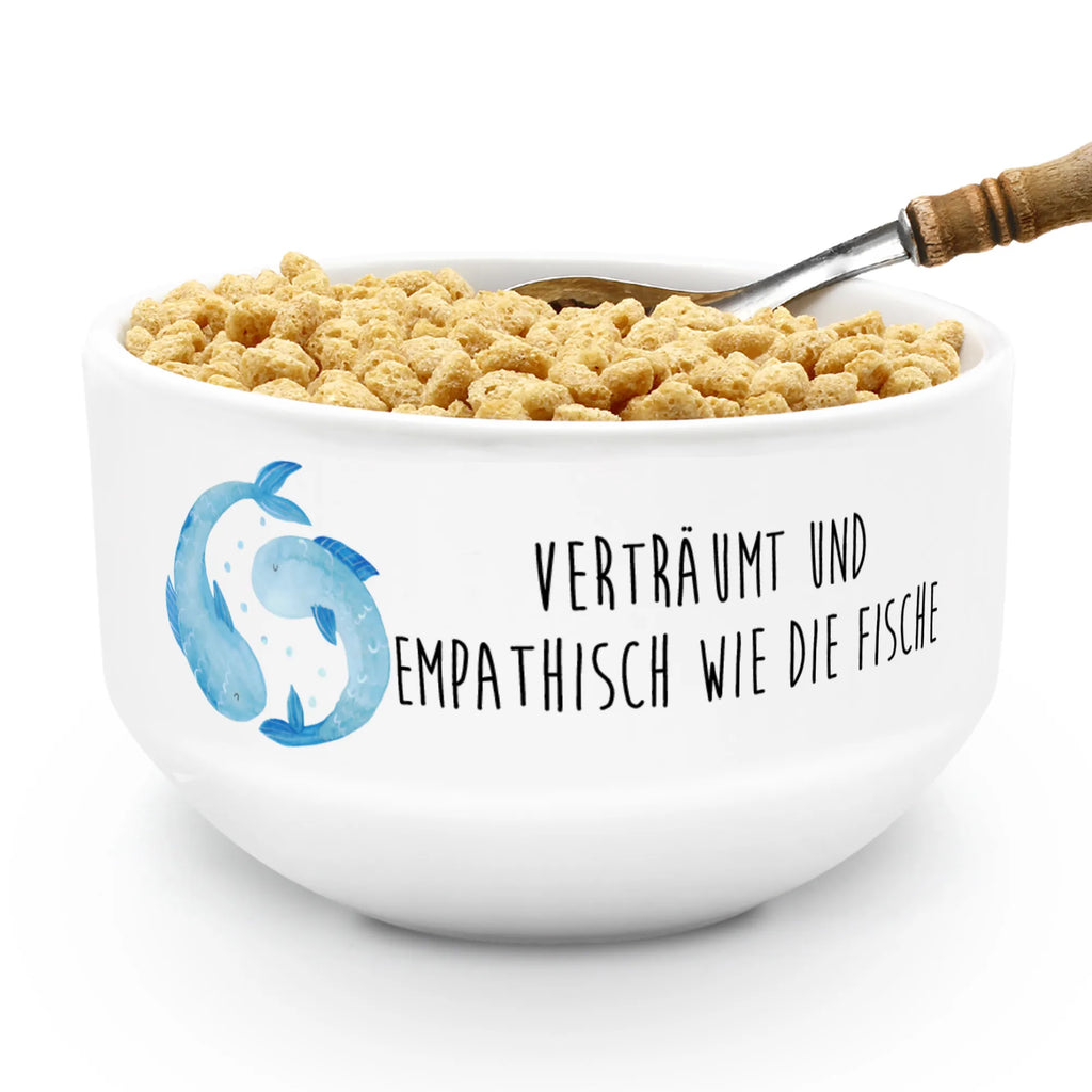 Muesli Bowl Star sign fish salad bowl, cereal dish, bowl, breakfast bowl, soup bowl, porcelain bowl, fruit bowl, dessert bowl, cereal bowl, snack bowl, ceramic bowl, constellations, birthdays, astrology, zodiac, date of birth, month of birth, fish constellation, fish gift, fish sign, gift february, gift march, birthday february, fish, birthday march