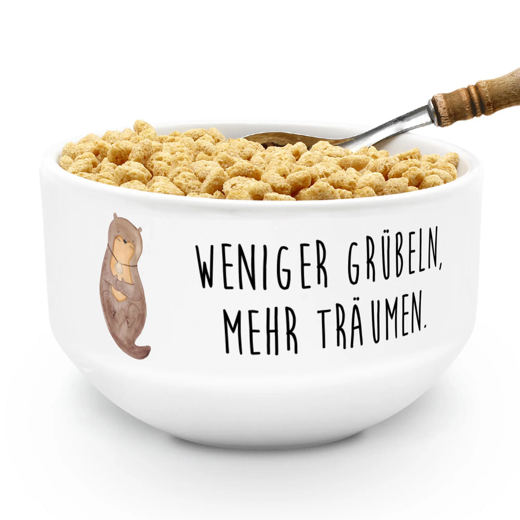 Müslischale Otter mit Muschelmedaillon Schöne Müslischalen, Müslischale mit Spruch, Dessertschüssel, Müslischüssel, Müsli schale, Müslischale lustig, Obstschale, Müslischalen bunt, Snackschale, Keramik Schüssel, Weiße Müslischalen, Bunte Müslischalen, Keramik Müslischale, Suppenschüssel, Porzellan Schale, Müslischale Porzellan, Schüssel, Früstücksschüssel, Salatschüssel, Müslischale Keramik, Müsli schalen, Frühstücksschalen, Müslischale, Otter, Fischotter, Seeotter, träumen, Büro, Otterliebe, Motivation, grübeln, Tagträumen
