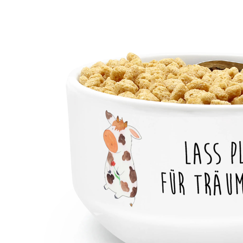 Muesli Bowl Cow salad bowl, cereal dish, ceramic bowl, fruit bowl, bowl, cereal bowl, snack bowl, soup bowl, porcelain bowl, breakfast bowl, dessert bowl, farm, farm animals, animals, motivtion, cows, saying, yard, nonsense, cow, dairy cow, milk, dreams, magic