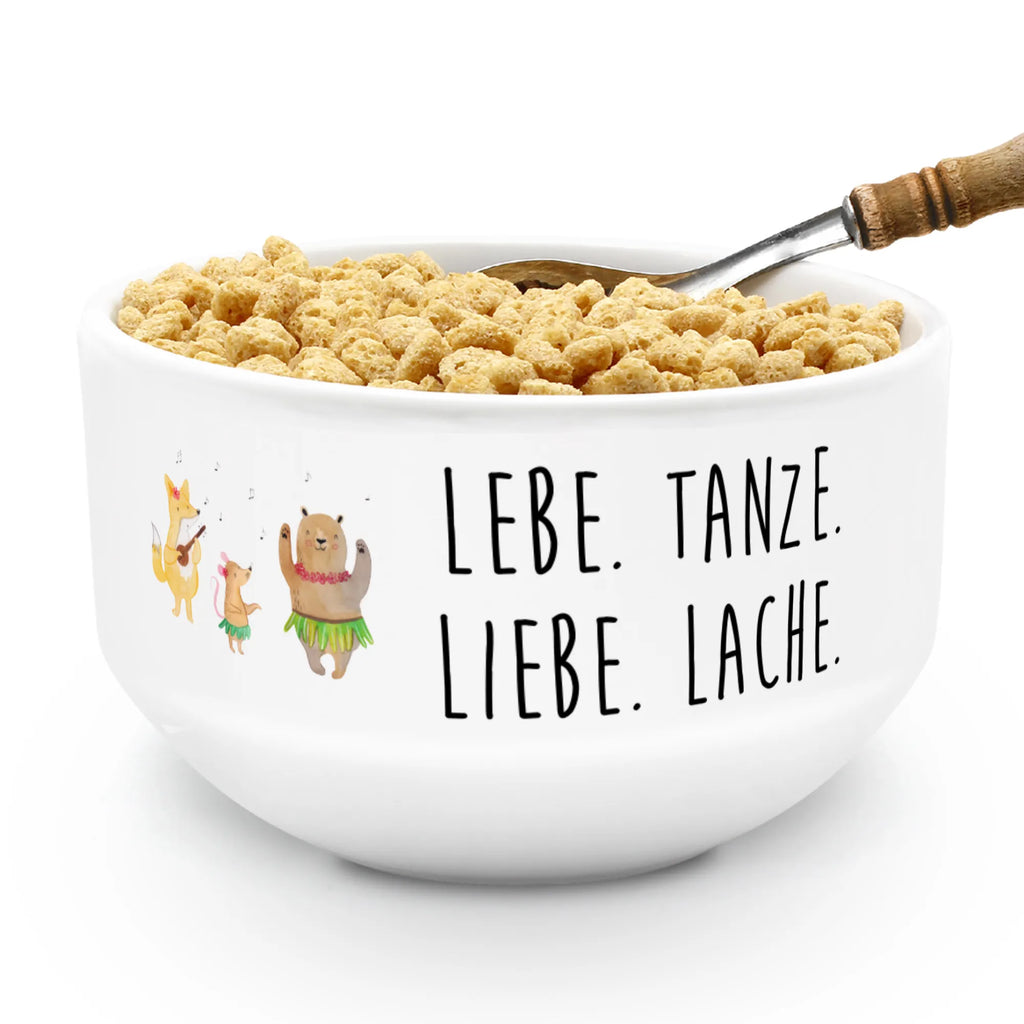 Muesli Bowl forest animals Aloha cereal bowl, cereal dish, bowl, porcelain bowl, soup bowl, snack bowl, ceramic bowl, breakfast bowl, dessert bowl, fruit bowl, salad bowl, small animals, cute, funny, cute animal motives, hand drawn, small world, funny sayings, good mood, happy, gifts, gift ideas, special gifts, animal lover, card, forest, life, forest animals, hedgehog, aloha, bear, music, laughter, dancing, rabbit