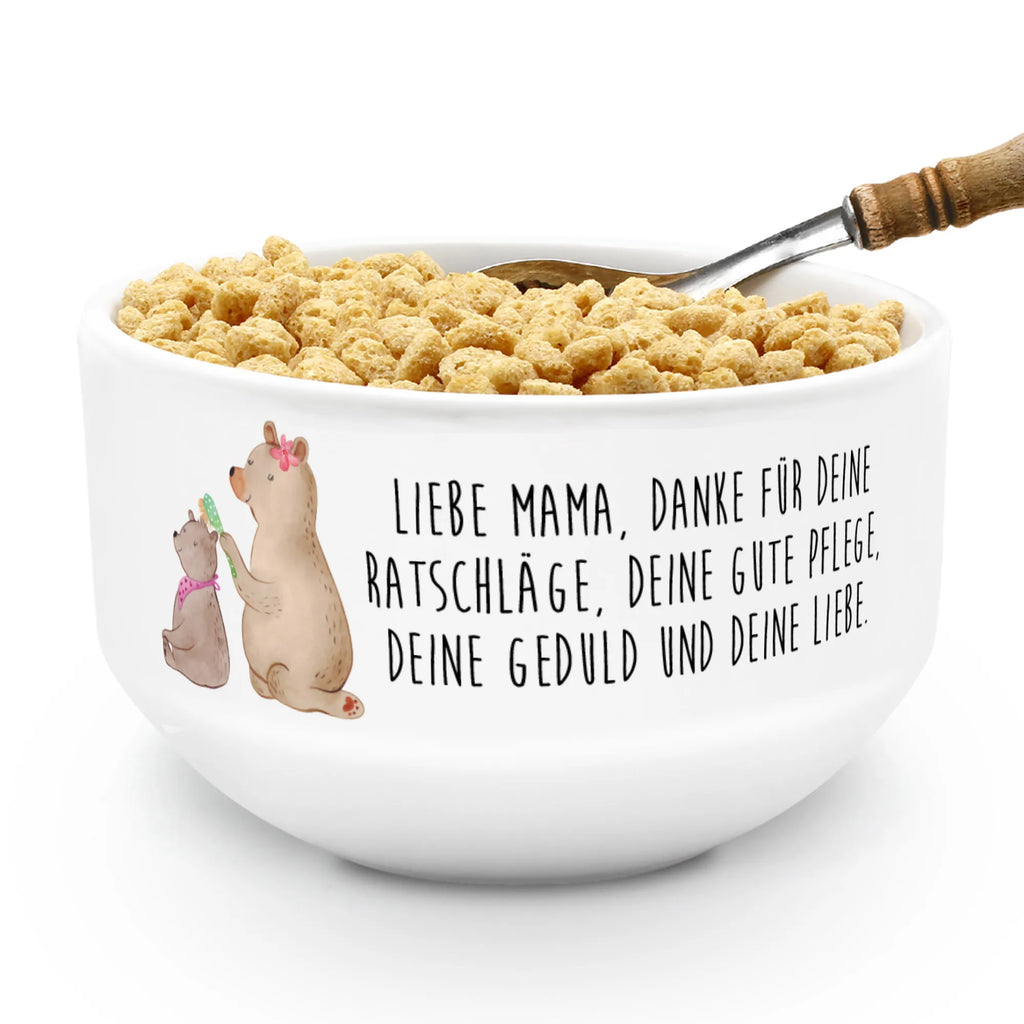 Muesli Bowl bear child porcelain bowl, salad bowl, cereal bowl, dessert bowl, snack bowl, breakfast bowl, bowl, fruit bowl, soup bowl, ceramic bowl, cereal dish, Family, Father's Day, Mother's Day, brother, sister, Mom, Dad, Mama, Gift