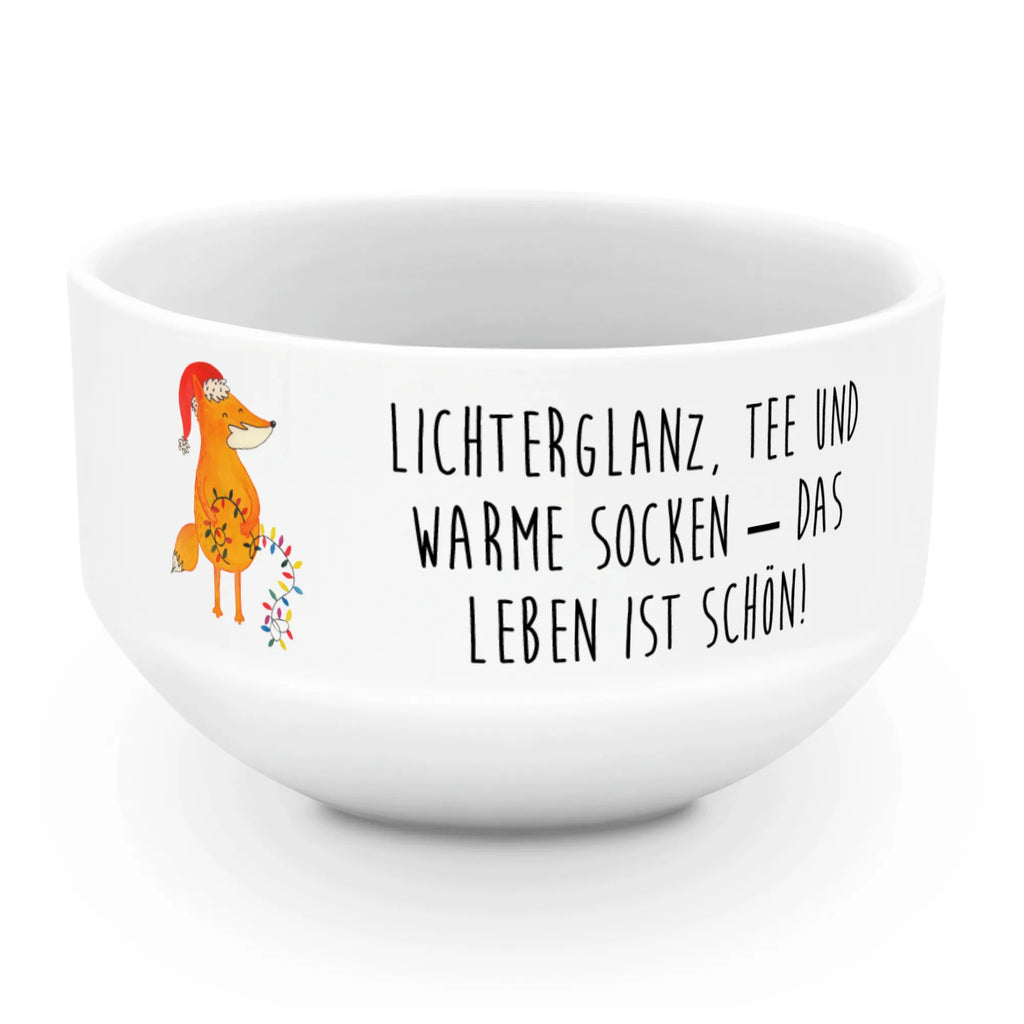 Muesli Bowl Fox Christmas cereal bowl, porcelain bowl, bowl, snack bowl, ceramic bowl, soup bowl, cereal dish, fruit bowl, dessert bowl, salad bowl, breakfast bowl, Winter, Christmas, Christmas time, snow, Fox, Christmas Eve, Gift Christmas, Foxes, Santa Claus, Saying beautiful