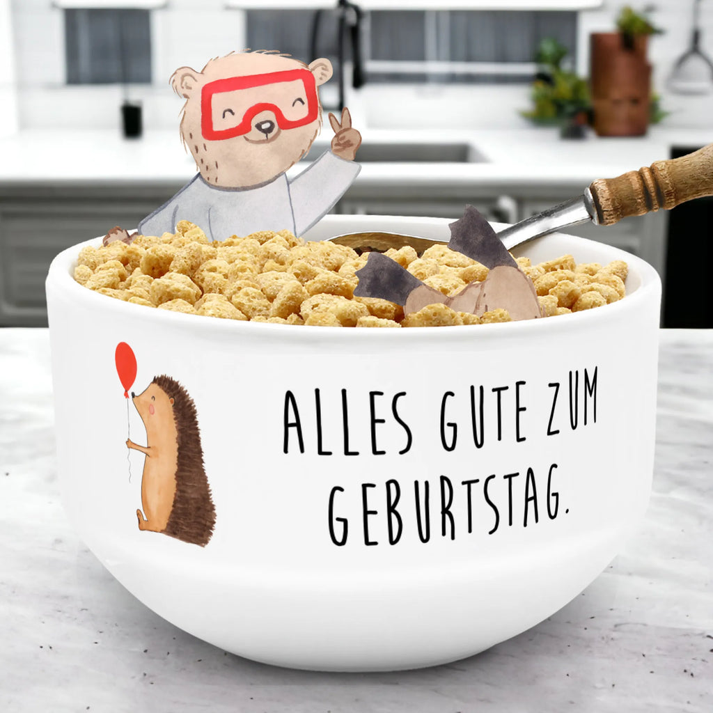 Müslischale Igel Luftballon müslibowl, Früstücksschüssel, Frühstücksschalen, Frühstücksschüssel, beilagenschale, dessertschale, suppenschale, Müslischale, Suppenschüssel, suppenbowl, frühstücksschale, puddingschale, beilagenschüssel, Müslischüssel, frühstücksbowl, Müsli Schalen, salatschälchen, Müsli Schale, Lustige Sprüche, Tiere, Tiermotive, Gute Laune, Happy Birthday, Ballon, Igel, Glückwunsch, Geburtstagskind, Geburtstag, Herzlichen Glückwunsch