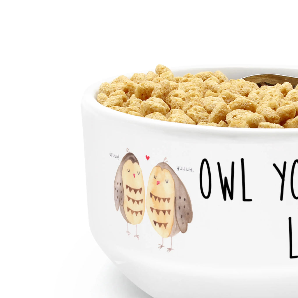Muesli Bowl owls Love breakfast bowl, snack bowl, porcelain bowl, cereal bowl, cereal dish, soup bowl, ceramic bowl, bowl, salad bowl, dessert bowl, fruit bowl, owl, forest animal, bird, nocturnal, gift ideas, birthday present, illustrated, funny, romantic gift, owl decor, Pun funny, Love saying, Owl, Owl decoration, Girlfriend gift, Wedding saying, Love, All you need is love, Friend