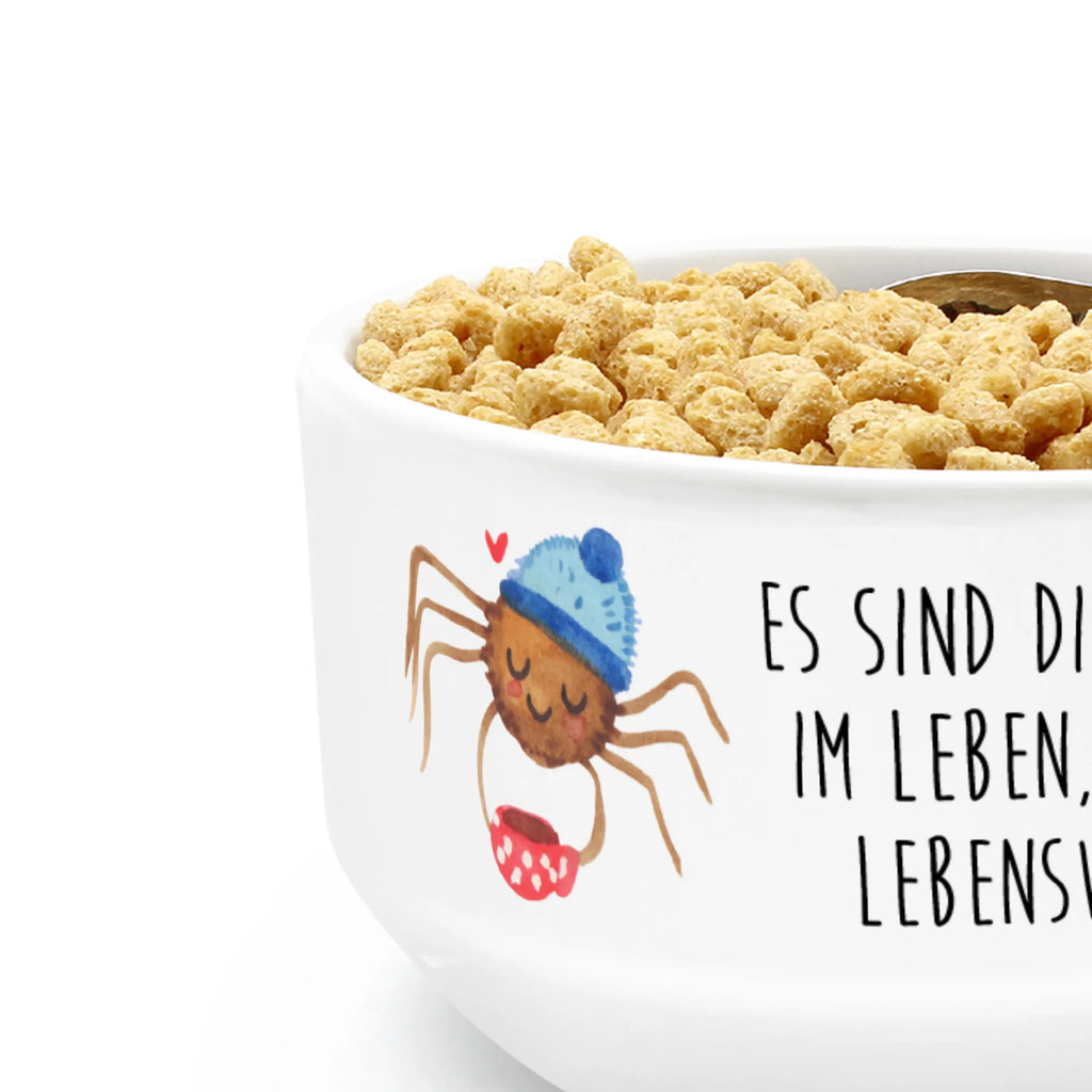 Muesli Bowl Spider Agathe coffee cereal dish, soup bowl, salad bowl, dessert bowl, porcelain bowl, breakfast bowl, cereal bowl, ceramic bowl, snack bowl, fruit bowl, bowl, Spider Agathe, Spider, Agathe, Videos, Merchandise