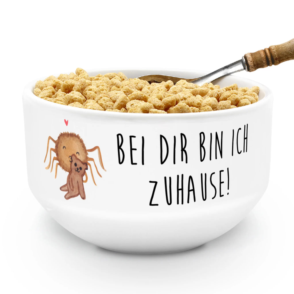 Muesli Bowl Spider Agathe Teddy salad bowl, bowl, cereal bowl, snack bowl, porcelain bowl, soup bowl, ceramic bowl, breakfast bowl, fruit bowl, cereal dish, dessert bowl, Spider Agathe, Spider, Agathe, Videos, Merchandise