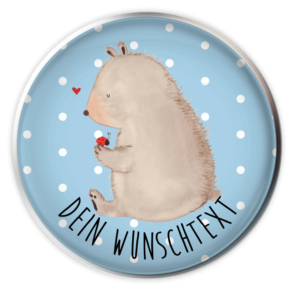 Personalized sink plug bear ladybug bear, teddy, teddy bear, cuddly toy, ladybird, freedom, life is beautiful, love, motivation