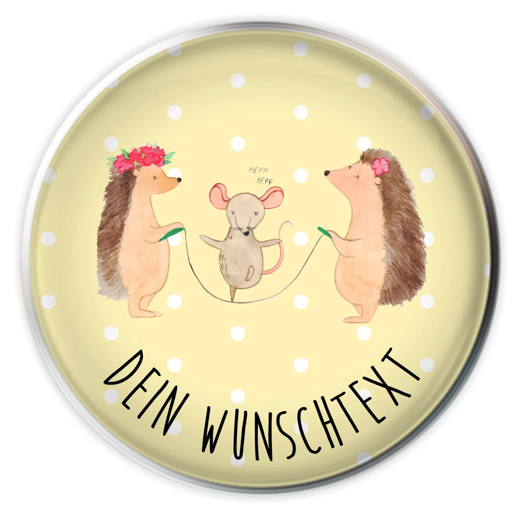 Spersonalizowany korek do umywalki jeż Skakanie na skakance Motywy zwierzęce, dobra energia, zabawne powiedzonka, zwierzęta