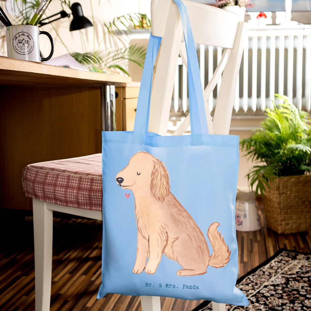 Tote bag Cocker Spaniel Lifesaver Umhängetasche, Tüte, baumwollbeutel, Baumwolltasche, bedruckte tasche, Schultertasche, Alltagstasche, tote bag, Tragetasche, Leinentasche, Shopper, Strandtasche, Badetasche, Einkaufstüte, Einkaufstasche, büchertasche, Jutebeutel, Stofftasche, Tasche, Schultasche, Henkeltasche, Jutetasche, Stoffbeutel, Beutel, unitasche, shopping tasche, Beuteltasche, uni tasche, Statementbeutel, Laptoptasche, Einkaufsbeutel, Hunderasse, Welpe, Rassehund, Tierfreund, Hundebesitzer, Geschenk, Hund, Schenken, Cocker Spaniel, Englische Cockerspaniel