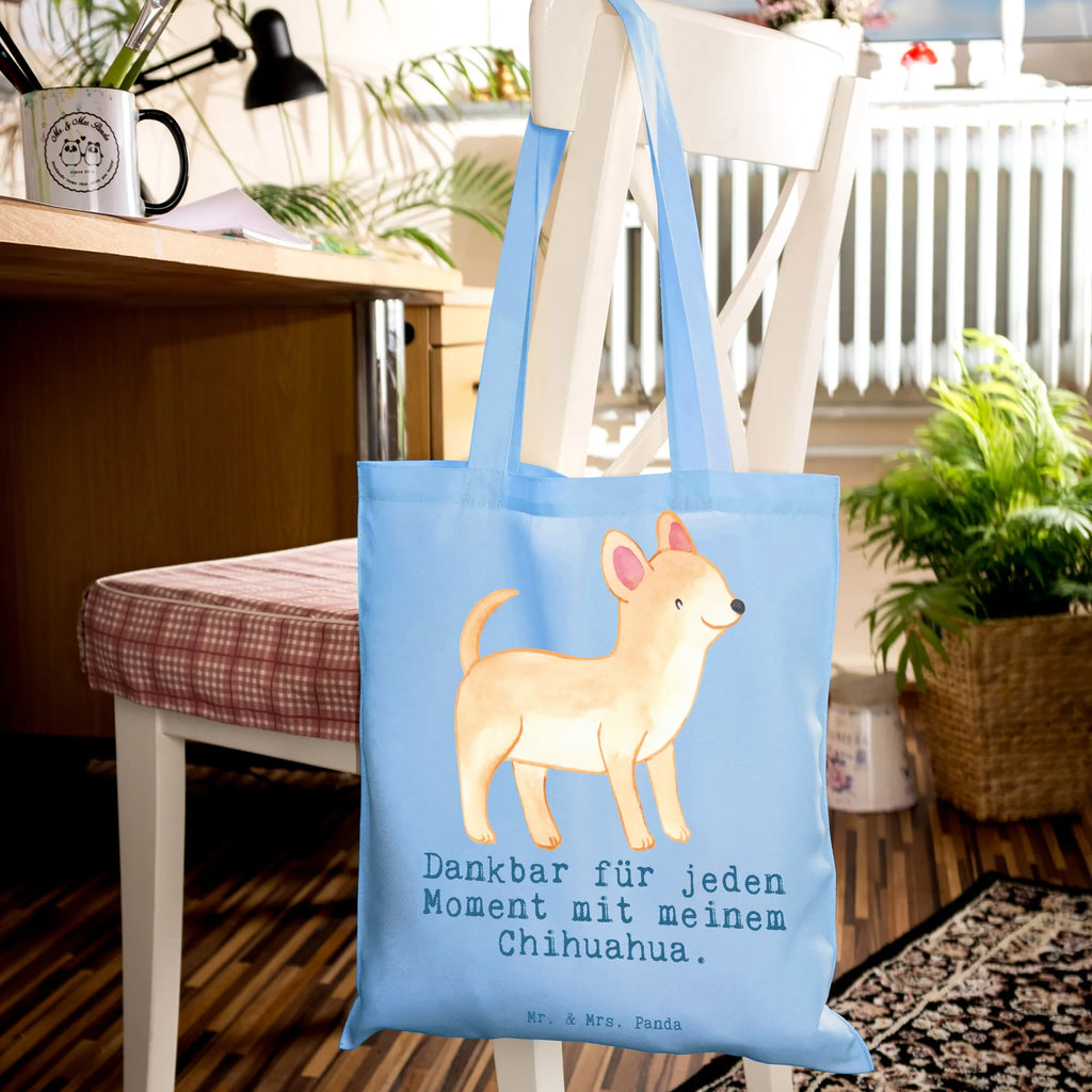 Tote bag Chihuahua moment Einkaufstüte, Beutel, Jutetasche, Stoffbeutel, Laptoptasche, Stofftasche, Tragetasche, Einkaufstasche, Beuteltasche, Tasche, Badetasche, Umhängetasche, Shopper, Strandtasche, Schultertasche, Jutebeutel, Hund, Hunderasse, Rassehund, Hundebesitzer, Geschenk, Tierfreund, Schenken, Welpe, Chihuahua