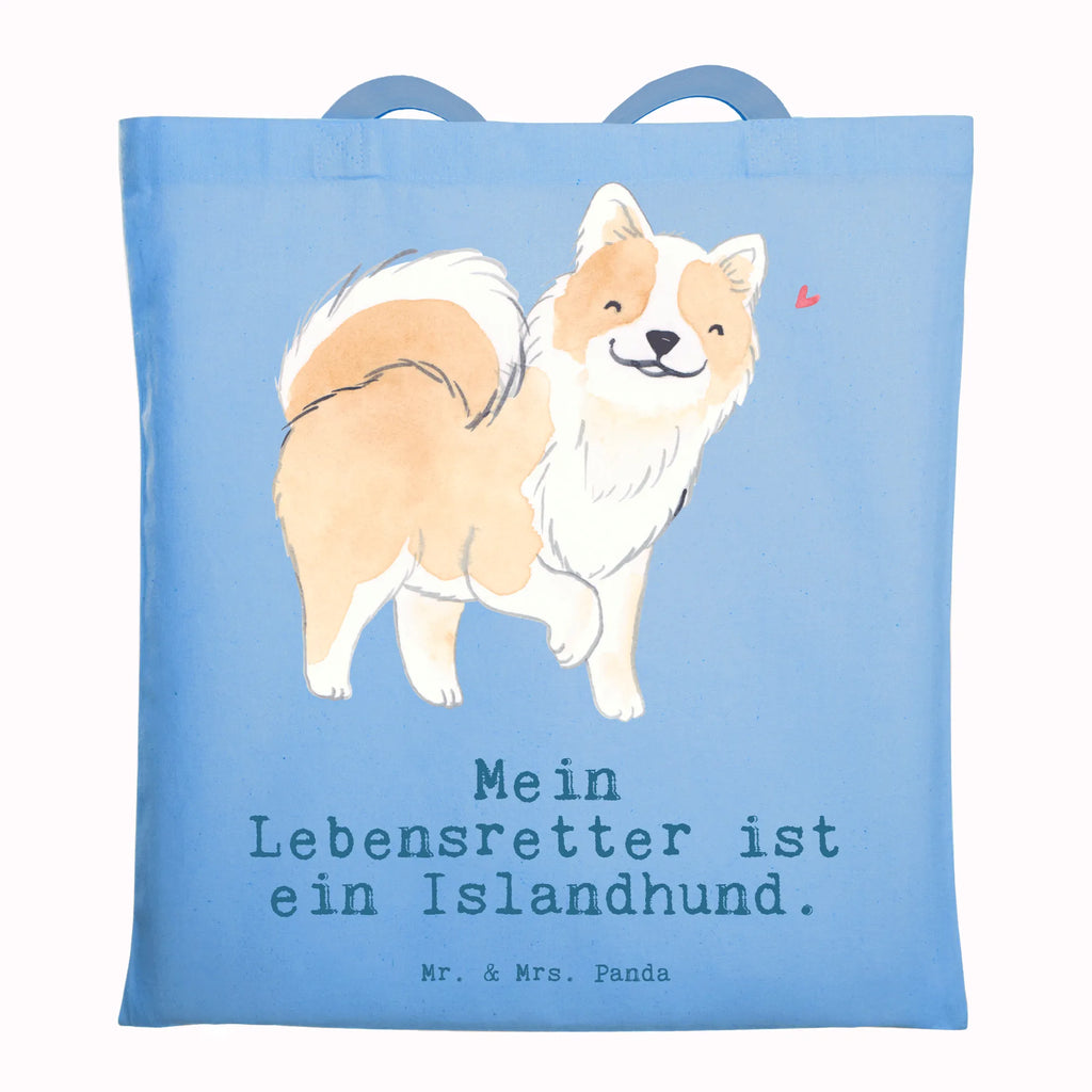 Tote bag Icelandic Sheepdog Lifesaver shopping bag, shoulder bag, pouch, Carrier bag, shopper, jute bag, cotton bag, bag, cloth bag, Dog, dog breed, purebred dog, dog owner, gift, animal lover, giving, puppy