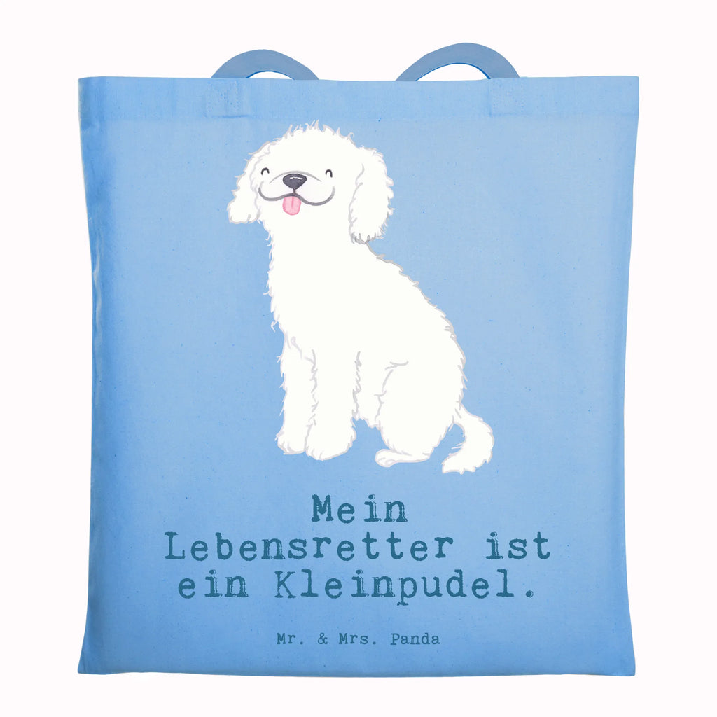 Tote bag Miniature Poodle Lifesaver Tragetasche, Beuteltasche, Jutetasche, Laptoptasche, Beutel, Stofftasche, Schultertasche, Einkaufstasche, Tasche, Jutebeutel, Einkaufstüte, Badetasche, Shopper, Strandtasche, Stoffbeutel, Umhängetasche, Hund, Hunderasse, Rassehund, Hundebesitzer, Geschenk, Tierfreund, Schenken, Welpe, Kleinpudel, Pudel
