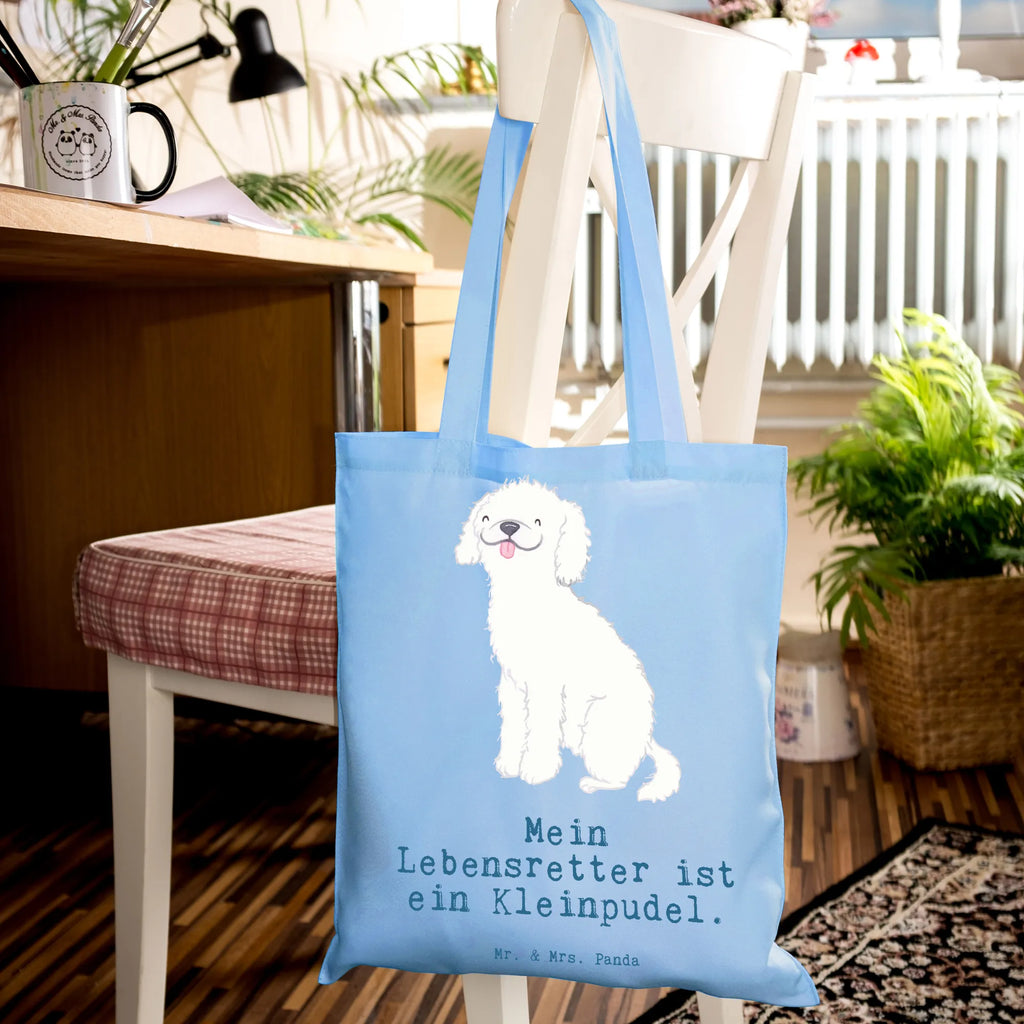 Tote bag Miniature Poodle Lifesaver Tragetasche, Beuteltasche, Jutetasche, Laptoptasche, Beutel, Stofftasche, Schultertasche, Einkaufstasche, Tasche, Jutebeutel, Einkaufstüte, Badetasche, Shopper, Strandtasche, Stoffbeutel, Umhängetasche, Hund, Hunderasse, Rassehund, Hundebesitzer, Geschenk, Tierfreund, Schenken, Welpe, Kleinpudel, Pudel