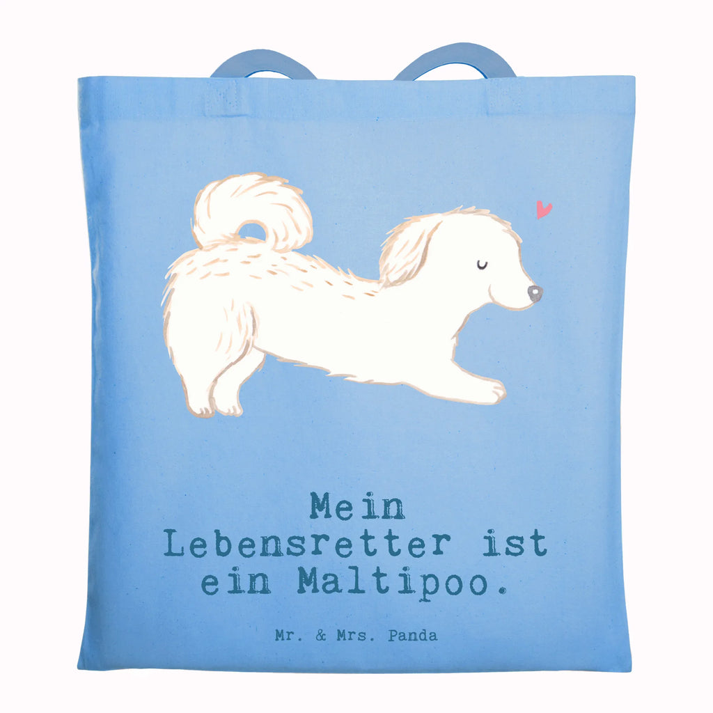 Tragetasche Maltipoo Lebensretter Strandtasche, Beutel, Laptoptasche, Beuteltasche, Umhängetasche, Jutebeutel, Jutetasche, Badetasche, Tragetasche, Einkaufstasche, Schultertasche, Einkaufstüte, Stoffbeutel, Shopper, Stofftasche, Tasche, Hund, Hunderasse, Rassehund, Hundebesitzer, Geschenk, Tierfreund, Schenken, Welpe, Maltipoo, Mischling, Kreuzung