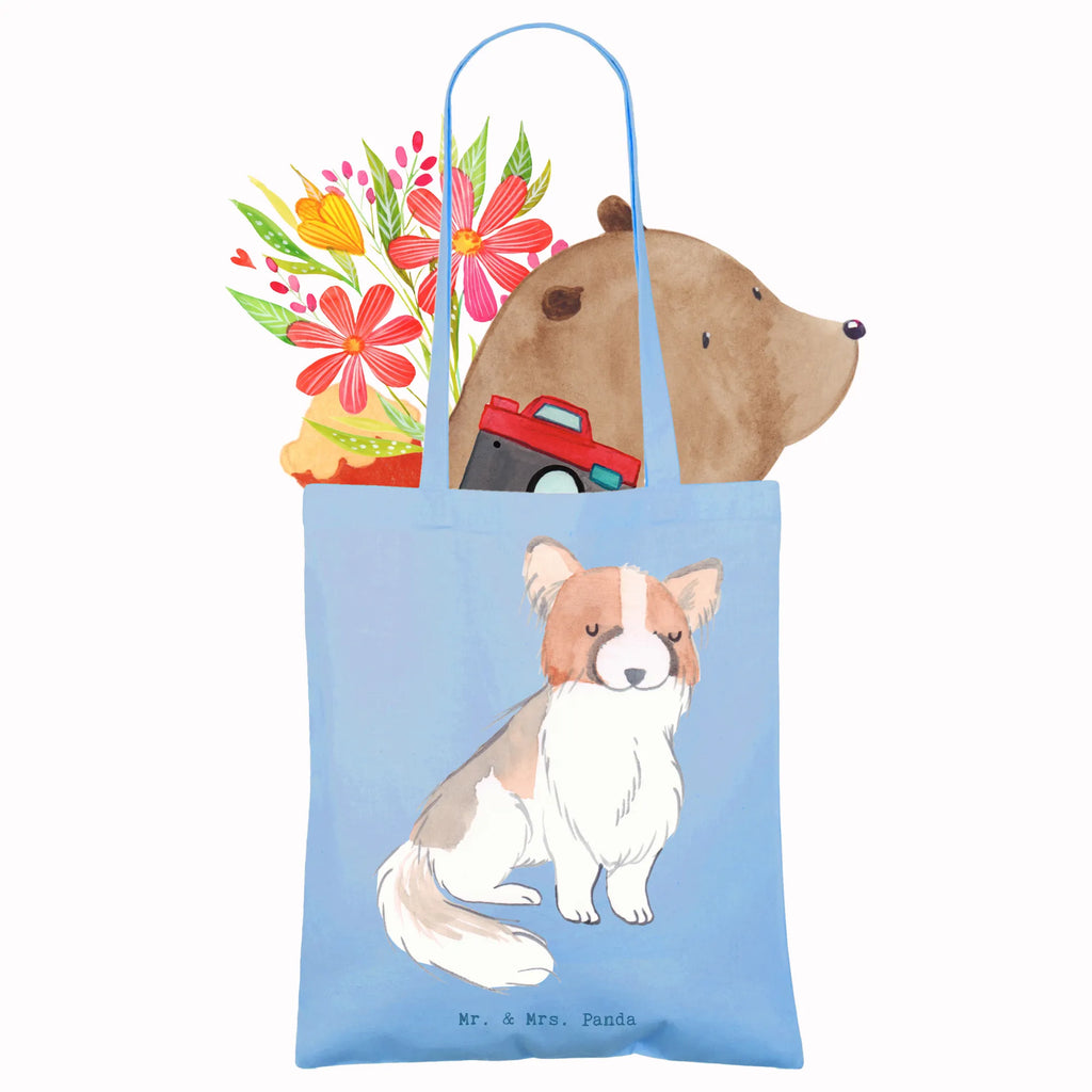 Tote bag Butterfly Moment jute bag, cloth bag, pouch, shopper, shopping bag, Carrier bag, shoulder bag, bag, cotton bag, Dog, dog breed, purebred dog, dog owner, gift, animal lover, giving, puppy