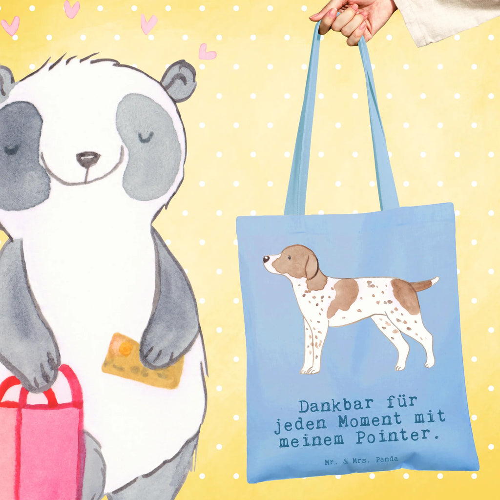 Tote bag Pointer Moment Einkaufstüte, Stofftasche, Laptoptasche, Stoffbeutel, Tasche, Schultertasche, Badetasche, Umhängetasche, Beuteltasche, Jutebeutel, Strandtasche, Shopper, Einkaufstasche, Jutetasche, Beutel, Tragetasche, Hund, Hunderasse, Rassehund, Hundebesitzer, Geschenk, Tierfreund, Schenken, Welpe, English Pointer, Pointer
