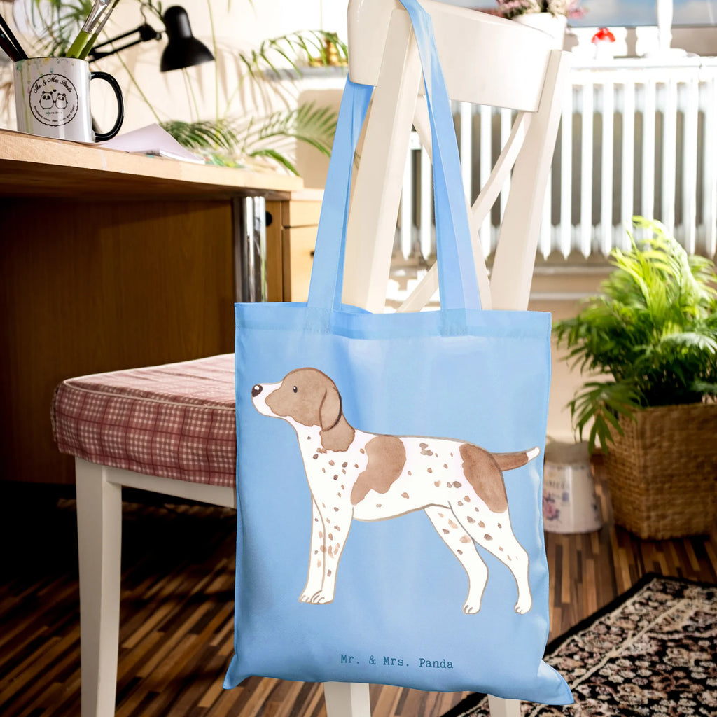 Tote bag Pointer Moment Einkaufstüte, Stofftasche, Laptoptasche, Stoffbeutel, Tasche, Schultertasche, Badetasche, Umhängetasche, Beuteltasche, Jutebeutel, Strandtasche, Shopper, Einkaufstasche, Jutetasche, Beutel, Tragetasche, Hund, Hunderasse, Rassehund, Hundebesitzer, Geschenk, Tierfreund, Schenken, Welpe, English Pointer, Pointer