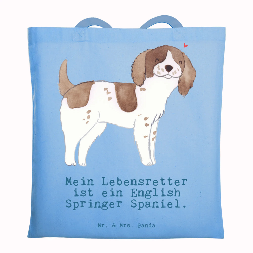 Tote bag English Springer Spaniel Lifesaver pouch, cloth bag, bag, shoulder bag, shopper, jute bag, Carrier bag, shopping bag, cotton bag, Dog, dog breed, purebred dog, dog owner, gift, animal lover, giving, puppy