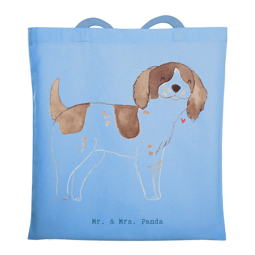 Tote bag English Springer Spaniel Lifesaver pouch, cloth bag, bag, shoulder bag, shopper, jute bag, Carrier bag, shopping bag, cotton bag, Dog, dog breed, purebred dog, dog owner, gift, animal lover, giving, puppy
