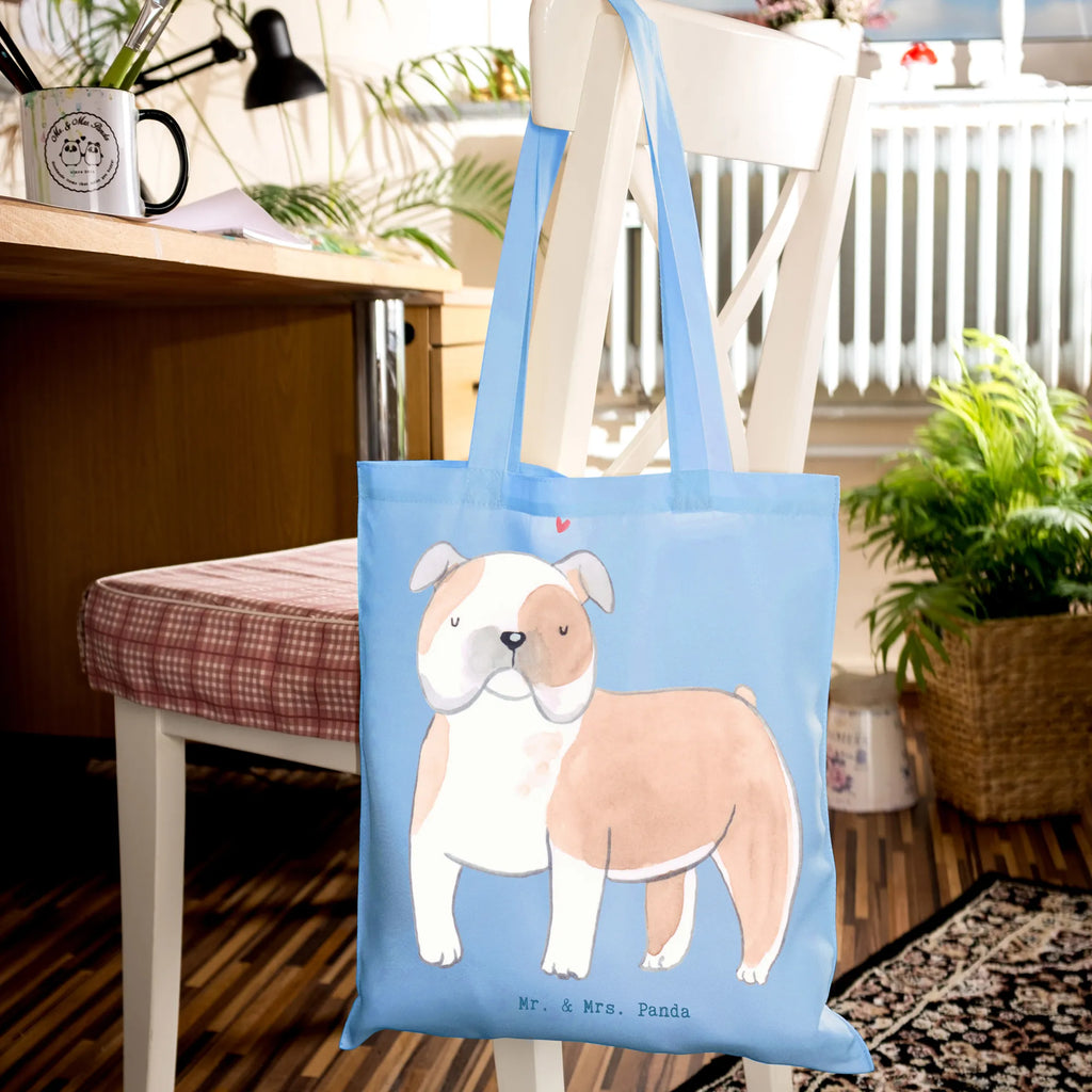 Tote bag English Bulldog Moment Jutetasche, Strandtasche, Schultertasche, Beutel, Tasche, Umhängetasche, Stoffbeutel, Stofftasche, Laptoptasche, Jutebeutel, Shopper, Tragetasche, Einkaufstasche, Beuteltasche, Einkaufstüte, Badetasche, Hund, Hunderasse, Rassehund, Hundebesitzer, Geschenk, Tierfreund, Schenken, Welpe, Englische Bulldogge, English Bulldog
