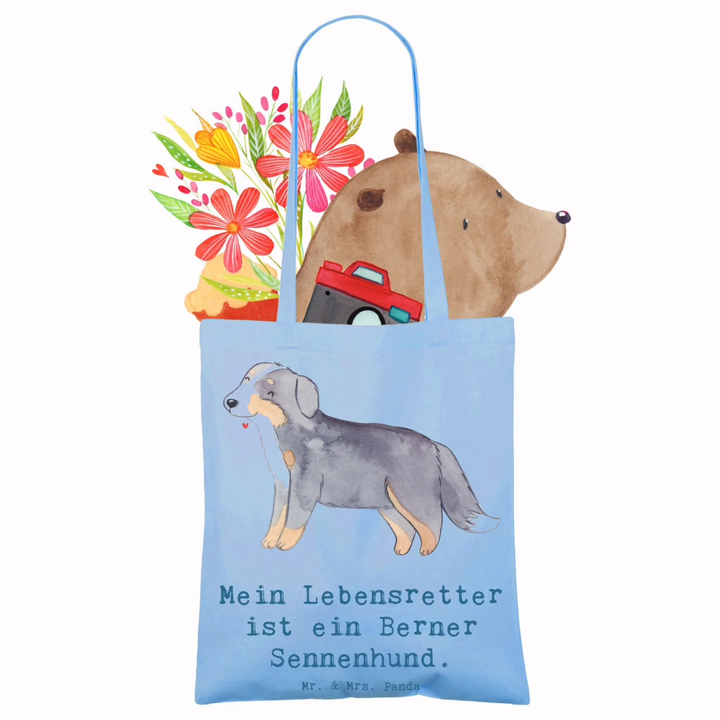Tote bag Bernese Mountain Dog Lifesaver Tasche, Beuteltasche, Jutebeutel, Badetasche, Stoffbeutel, Schultertasche, Umhängetasche, Jutetasche, Einkaufstasche, Stofftasche, Beutel, Strandtasche, Einkaufstüte, Tragetasche, Shopper, Laptoptasche, Hund, Hunderasse, Rassehund, Hundebesitzer, Geschenk, Tierfreund, Schenken, Welpe, Dürrbächler, Berner Sennenhund