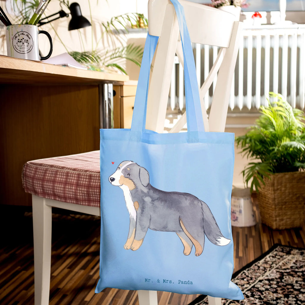 Tote bag Bernese Mountain Dog Lifesaver Tasche, Beuteltasche, Jutebeutel, Badetasche, Stoffbeutel, Schultertasche, Umhängetasche, Jutetasche, Einkaufstasche, Stofftasche, Beutel, Strandtasche, Einkaufstüte, Tragetasche, Shopper, Laptoptasche, Hund, Hunderasse, Rassehund, Hundebesitzer, Geschenk, Tierfreund, Schenken, Welpe, Dürrbächler, Berner Sennenhund