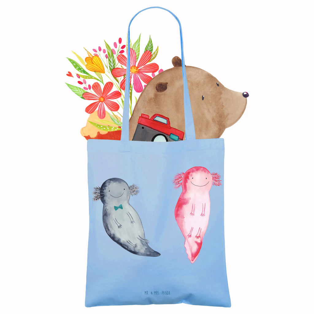 Tote bag axolotl Love Einkaufstasche, Stofftasche, Shopper, Einkaufstüte, Umhängetasche, Tasche, Schultertasche, Tragetasche, Laptoptasche, Strandtasche, Beuteltasche, Stoffbeutel, Jutebeutel, Beutel, Jutetasche, Badetasche, Liebe, Partner, Freund, Freundin, Ehemann, Ehefrau, Heiraten, Verlobung, Heiratsantrag, Liebesgeschenk, Jahrestag, Hocheitstag, Geschenk für Freundin, Geschenk für Partner, Geschenk für Frauen, Hochzeitstag, Mitbringsel, für Männer, Valentinstag, für Ehemann, Liebesbeweis