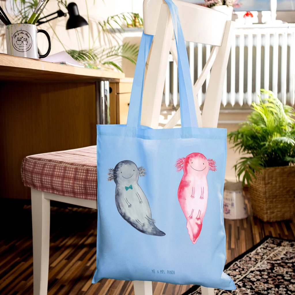 Tote bag axolotl Love Einkaufstasche, Stofftasche, Shopper, Einkaufstüte, Umhängetasche, Tasche, Schultertasche, Tragetasche, Laptoptasche, Strandtasche, Beuteltasche, Stoffbeutel, Jutebeutel, Beutel, Jutetasche, Badetasche, Liebe, Partner, Freund, Freundin, Ehemann, Ehefrau, Heiraten, Verlobung, Heiratsantrag, Liebesgeschenk, Jahrestag, Hocheitstag, Geschenk für Freundin, Geschenk für Partner, Geschenk für Frauen, Hochzeitstag, Mitbringsel, für Männer, Valentinstag, für Ehemann, Liebesbeweis