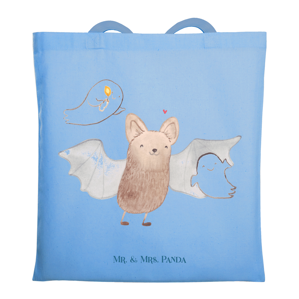 Tote bag Bat Ghosts Einkaufstasche, Schultertasche, Einkaufstüte, Shopper, Laptoptasche, Tragetasche, Stofftasche, Beuteltasche, Jutetasche, Jutebeutel, Strandtasche, Beutel, Umhängetasche, Badetasche, Tasche, Stoffbeutel, Halloween, Deko, Martinssingen, Dekoration, Geschenke, Schenken, Trick or Treat, Fledermaus, Süßes sonst gibt's saures, Gespenster, Halloween Deko