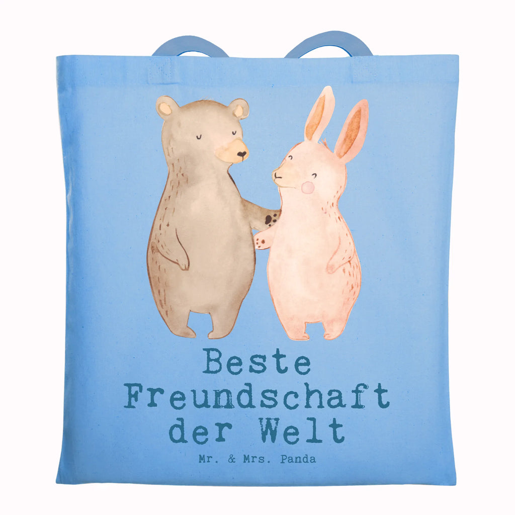 Tote bag Hare Best Friendship in the World Tasche, Shopper, Tragetasche, Beutel, Schultertasche, Laptoptasche, Einkaufstüte, Stofftasche, Badetasche, Stoffbeutel, Strandtasche, Jutebeutel, Beuteltasche, Umhängetasche, Einkaufstasche, Jutetasche, für, Dankeschön, Geschenk, Schenken, Geburtstag, Geburtstagsgeschenk, Geschenkidee, Danke, Bedanken, Mitbringsel, Freude machen, Geschenktipp, Freund, best friends, Kumpel, Clique, bae, Freunde fürs Leben, Freundschaft, Freundin, Freunde, bff