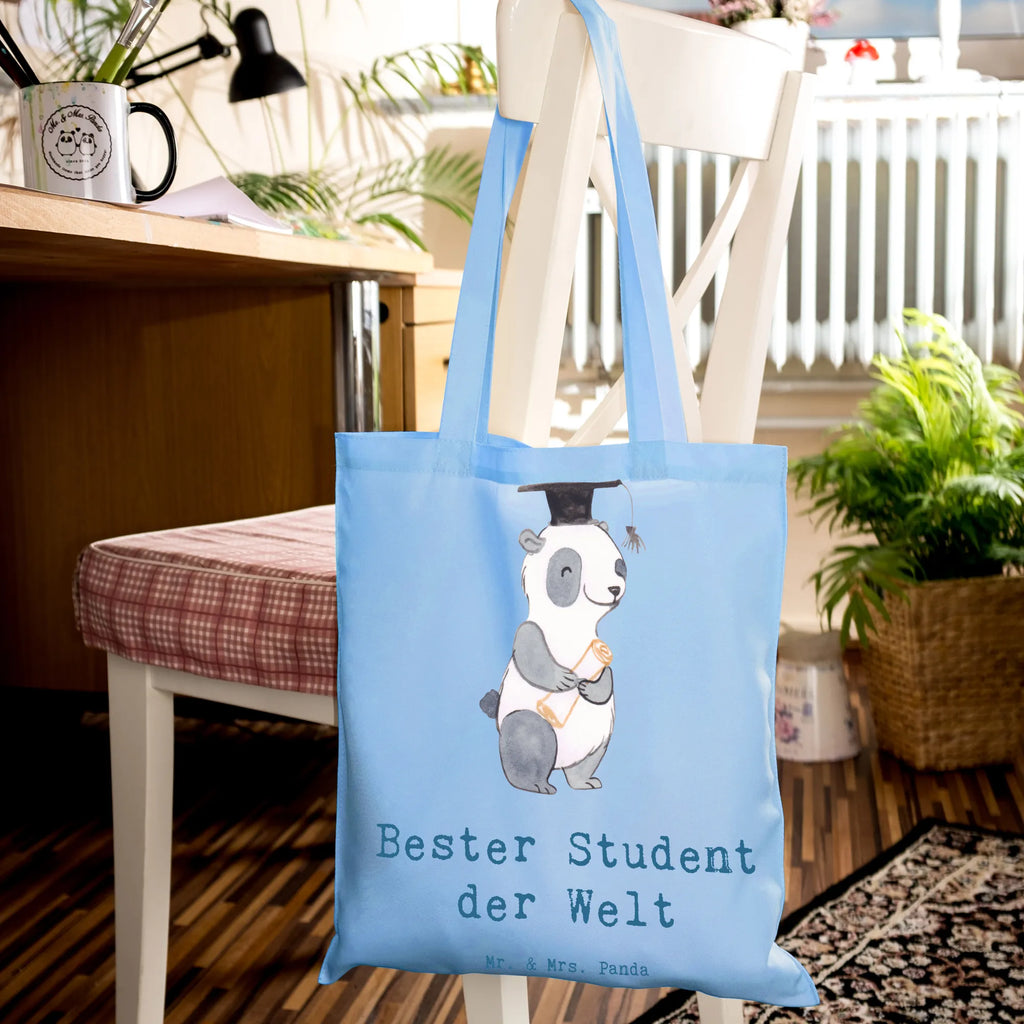 Tote bag penguin Best student in the world jute bag, Carrier bag, cloth bag, shoulder bag, cotton bag, shopping bag, bag, shopper, pouch, for, thank you, gift, giving, birthday, birthday present, gift idea, souvenir, make you happy, gift tip, humorous, graduation, students, study, funny, student, alumni, fun, college, university, son, model student