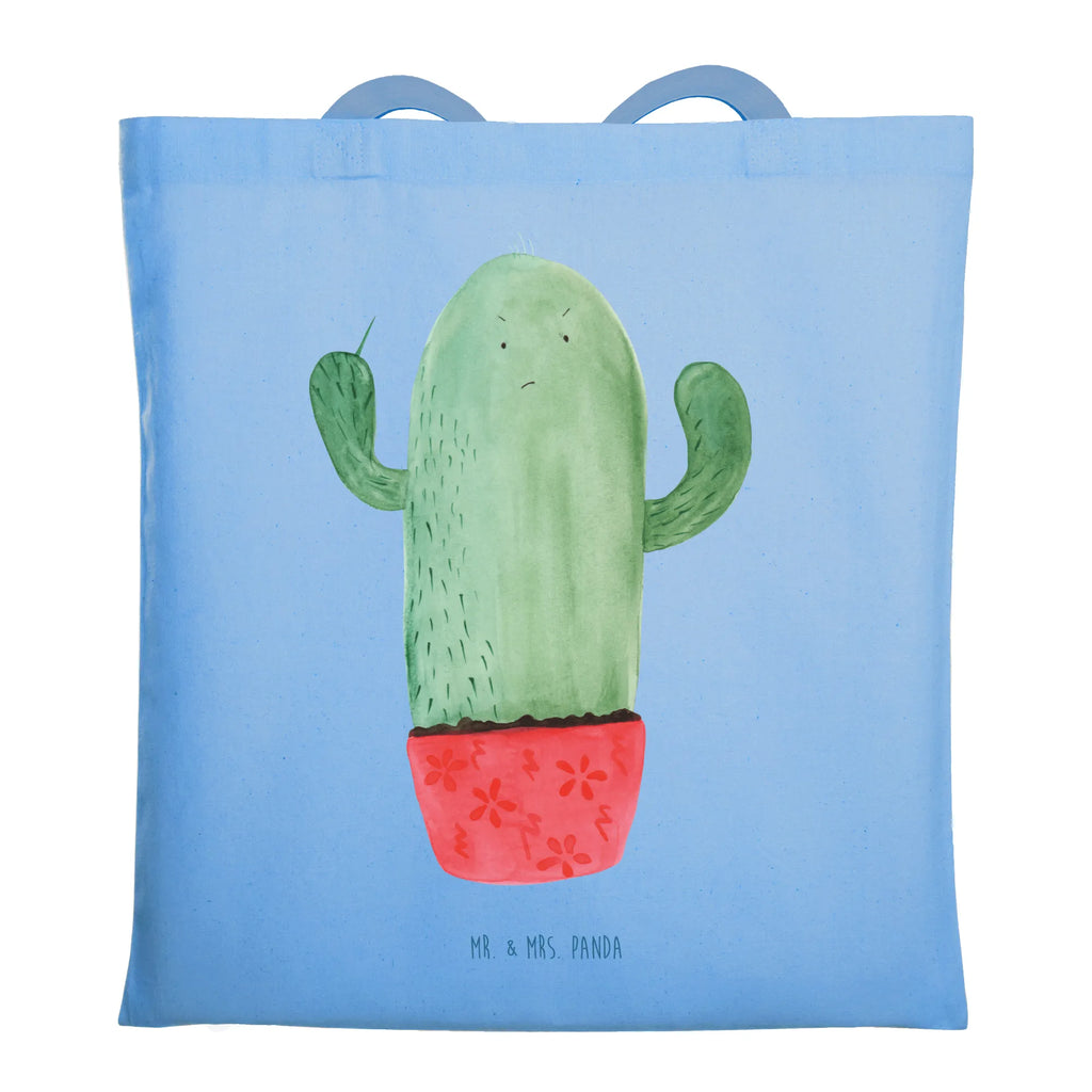 Tote bag cactus Fury cotton bag, jute bag, Carrier bag, cloth bag, pouch, bag, shoulder bag, shopper, shopping bag, cactus, cactuses, plants, cactus plant, small green cactus, angry, annoy, office, colleague, office life, school, boss
