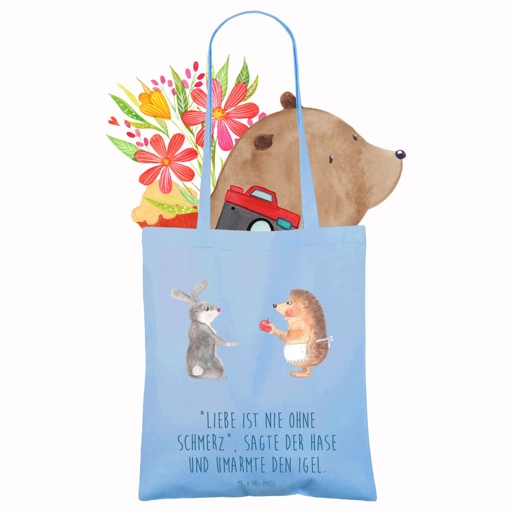 Tote bag Hare Hedgehog