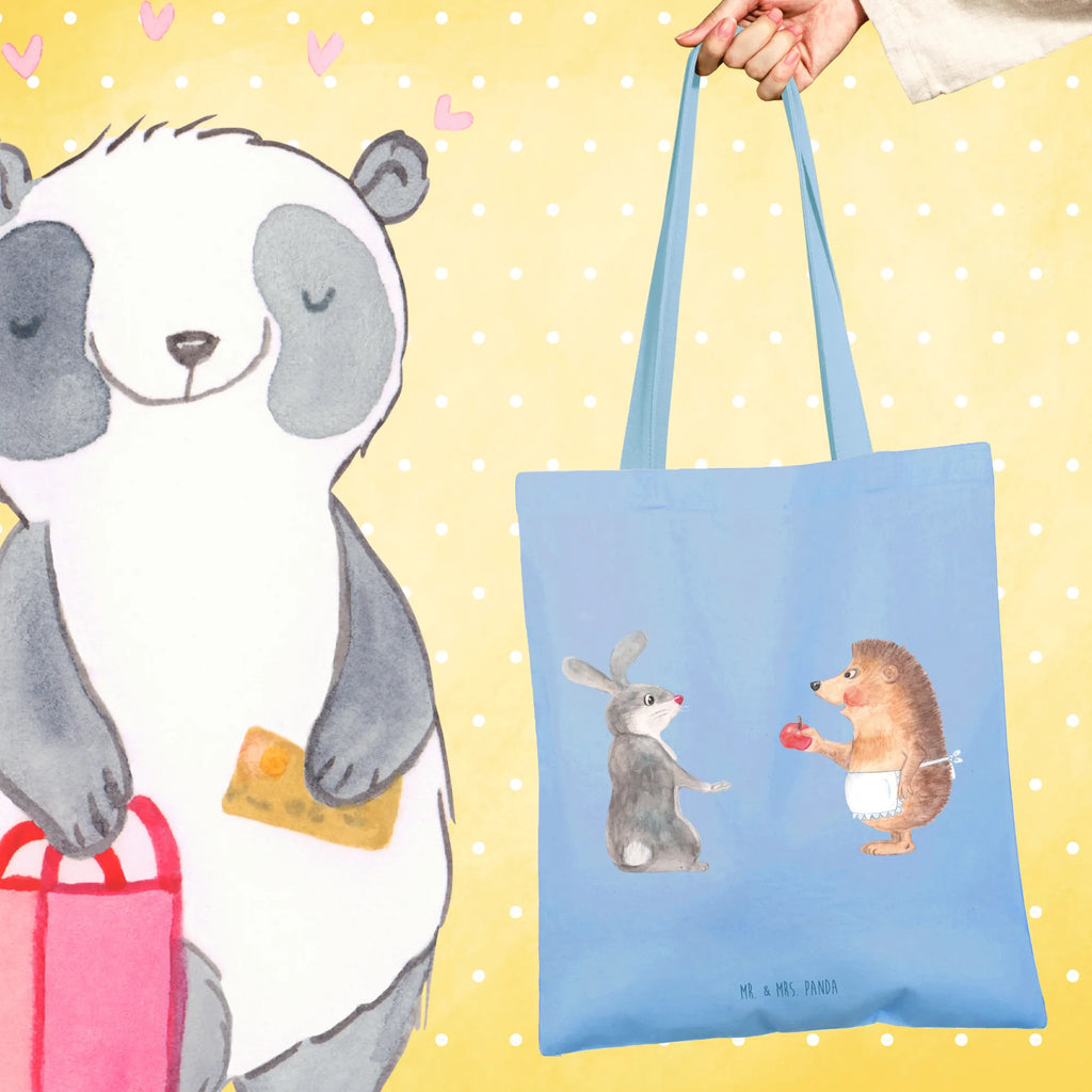Tote bag Hare Hedgehog