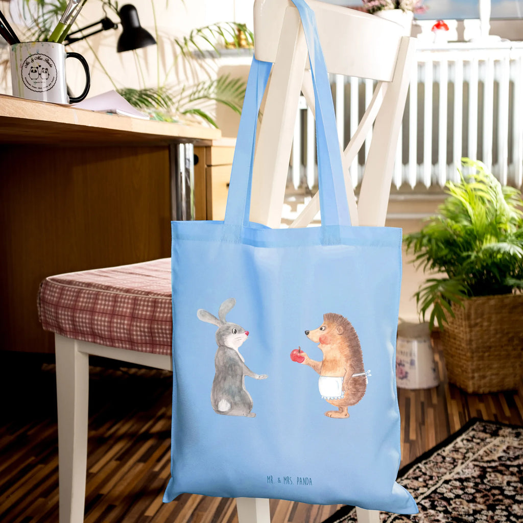 Tote bag Hare Hedgehog