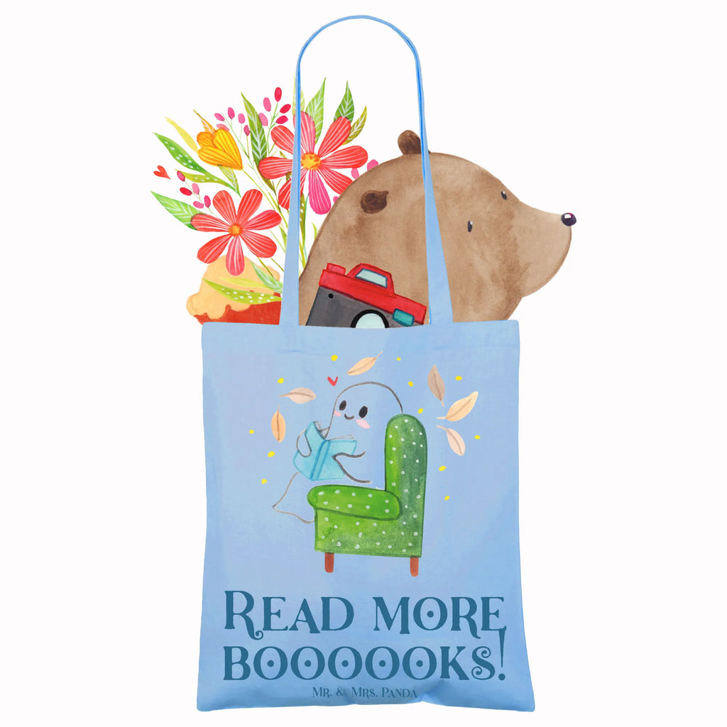 Tote bag Ghost Book Tragetasche, Beuteltasche, Einkaufstasche, Shopper, Strandtasche, Badetasche, Tasche, Stoffbeutel, Jutetasche, Stofftasche, Schultertasche, Laptoptasche, Einkaufstüte, Jutebeutel, Umhängetasche, Beutel, Halloween, Deko, Martinssingen, Dekoration, Geschenke, Schenken, Herbst, gemütlich, Buch, Gespenst