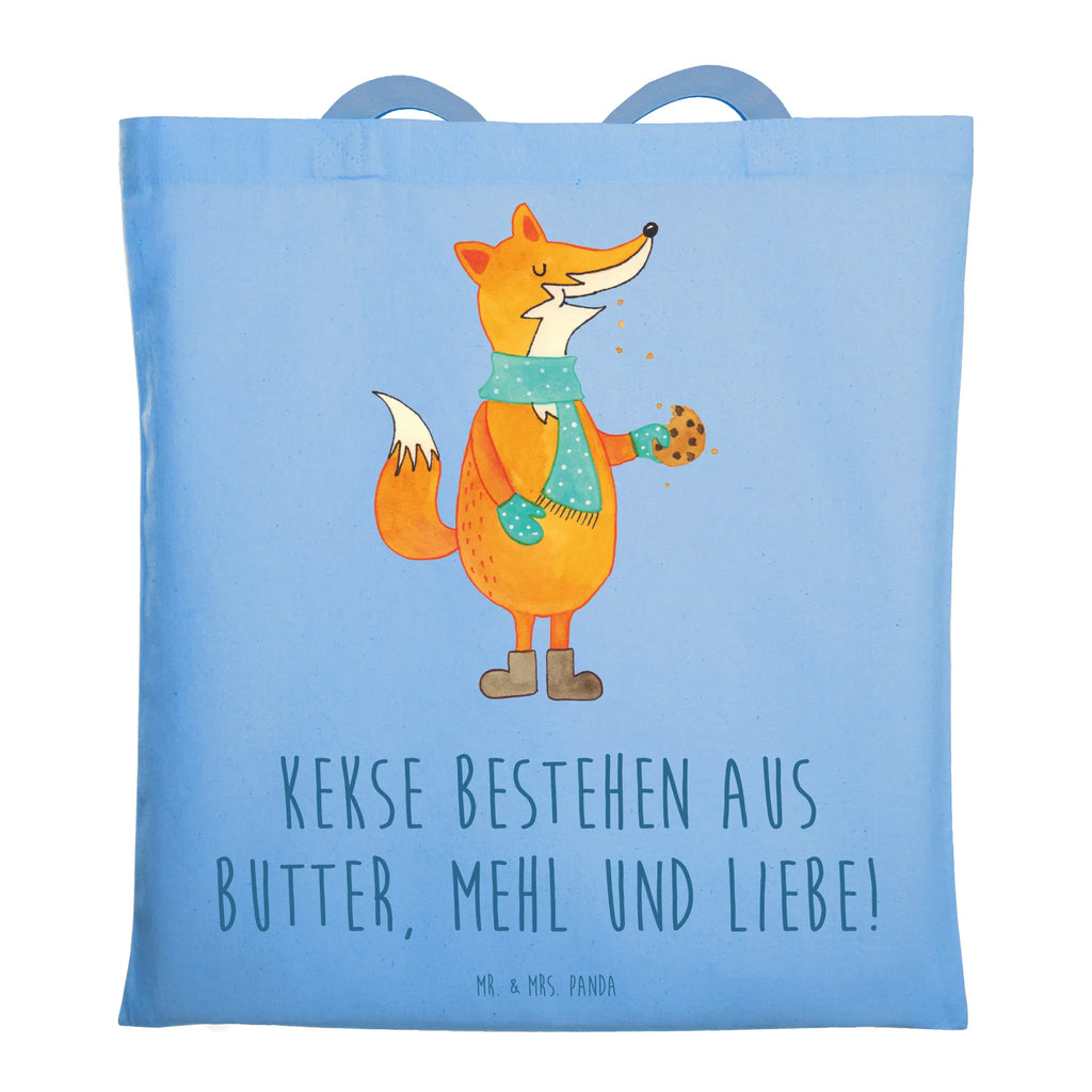 Torba lis ciasteczko Beuteltasche, Beutel, Einkaufstasche, Jutebeutel, Stoffbeutel, Tasche, Shopper, Umhängetasche, Strandtasche, Schultertasche, Stofftasche, Tragetasche, Badetasche, Jutetasche, Einkaufstüte, Laptoptasche, Fuchs, Füchse, Backen Spruch, Kekse, Winter, Weihnachtszeit, Plätzchen, Liebe, Küche Deko