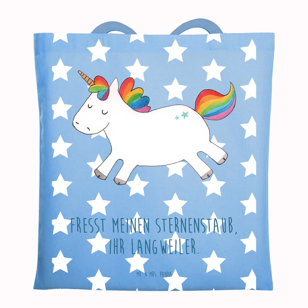 Tote bag unicorn happy Laptoptasche, Schultertasche, Beuteltasche, Tasche, Strandtasche, Stofftasche, Tragetasche, Badetasche, Stoffbeutel, Einkaufstasche, Einkaufstüte, Jutetasche, Beutel, Umhängetasche, Jutebeutel, Shopper, Einhorn, Einhörner, Einhorn Deko, Unicorn, Lebensfreude, spannend, glücklich, Freude, witzig, Lächeln, Lachen, Spaß, fröhlich