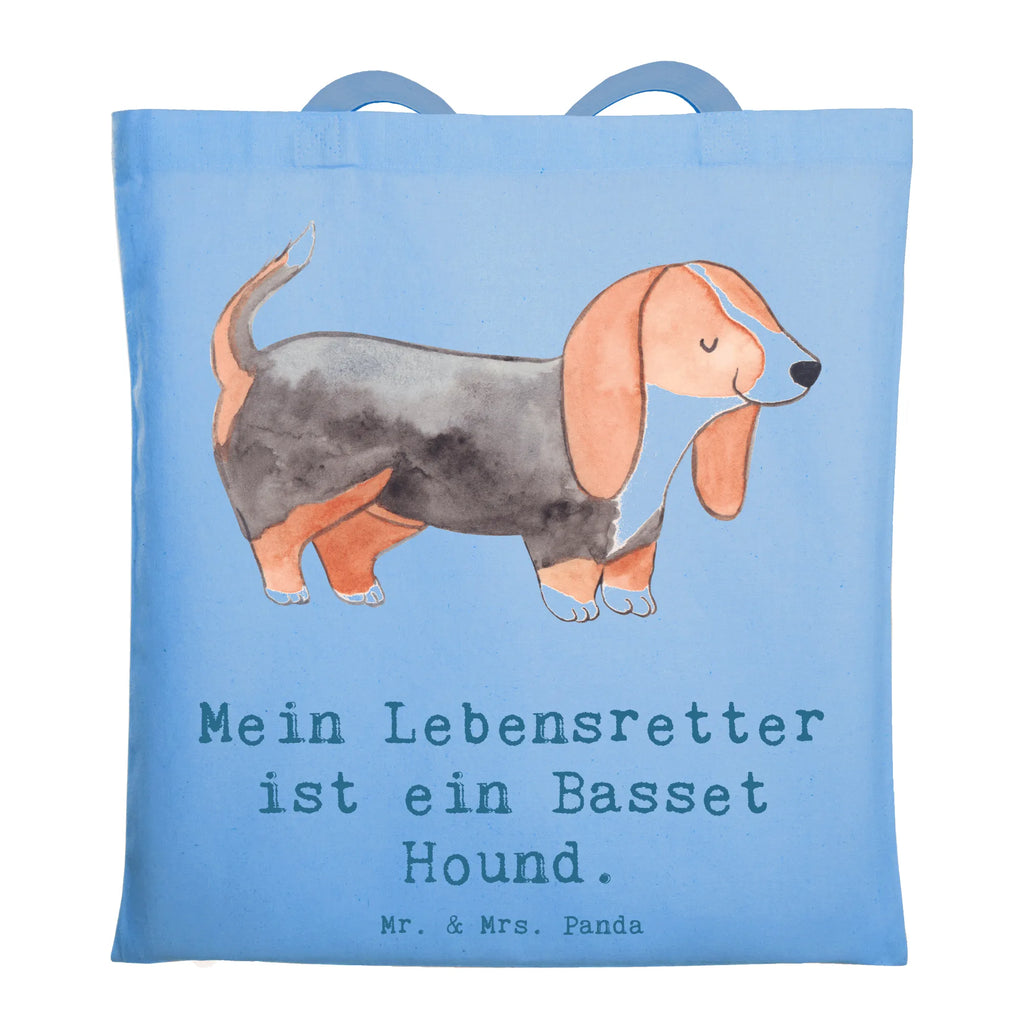 Tote bag Basset Hound Lifesaver Beutel, Einkaufstasche, Stofftasche, Umhängetasche, Badetasche, Tasche, Strandtasche, Schultertasche, Beuteltasche, Laptoptasche, Einkaufstüte, Shopper, Tragetasche, Jutetasche, Jutebeutel, Stoffbeutel, Hund, Hunderasse, Rassehund, Hundebesitzer, Geschenk, Tierfreund, Schenken, Welpe, Basset, Basset Hound