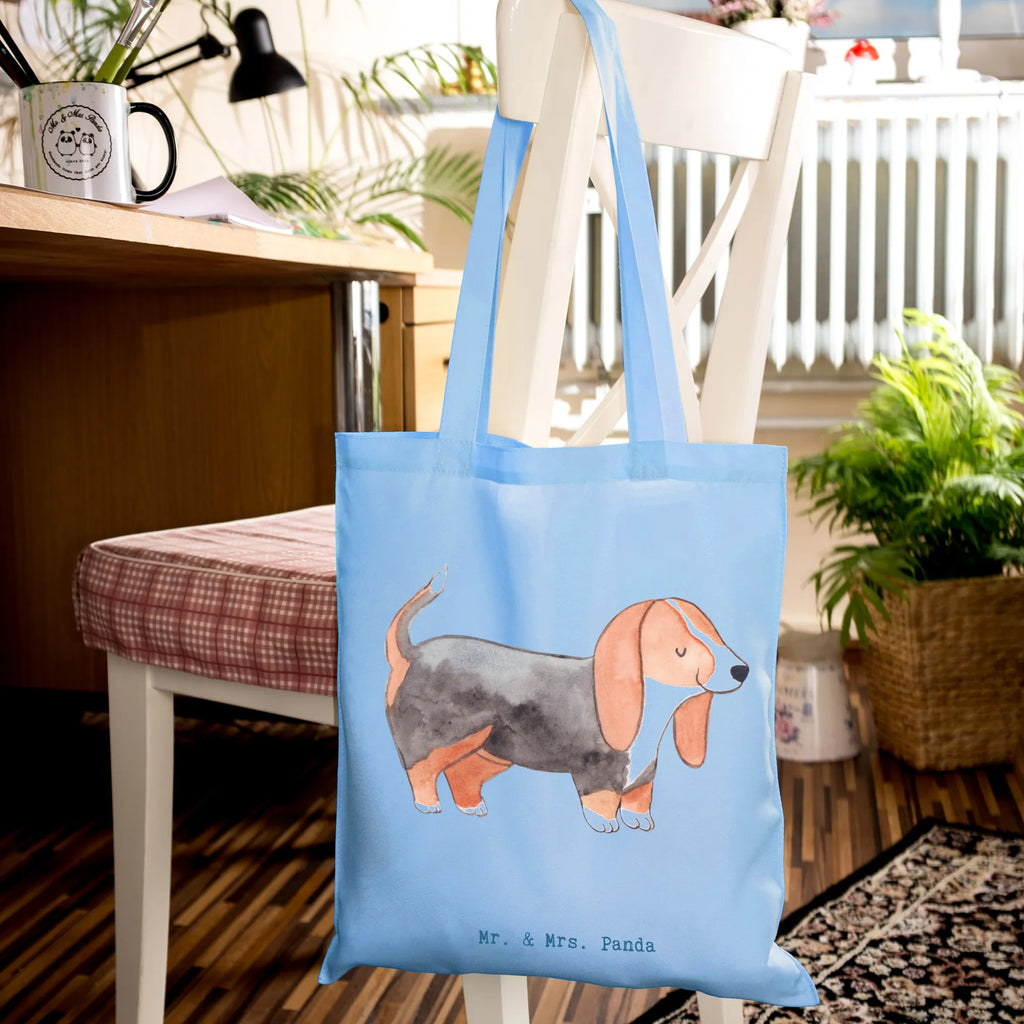 Tote bag Basset Hound Lifesaver Beutel, Einkaufstasche, Stofftasche, Umhängetasche, Badetasche, Tasche, Strandtasche, Schultertasche, Beuteltasche, Laptoptasche, Einkaufstüte, Shopper, Tragetasche, Jutetasche, Jutebeutel, Stoffbeutel, Hund, Hunderasse, Rassehund, Hundebesitzer, Geschenk, Tierfreund, Schenken, Welpe, Basset, Basset Hound