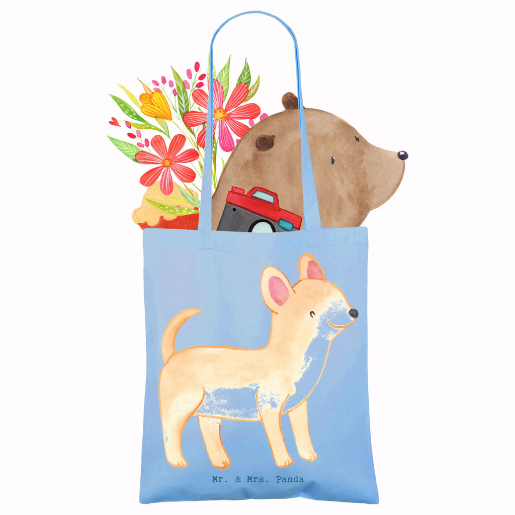 Tote bag Chihuahua Lifesaver Strandtasche, Badetasche, Tragetasche, Stofftasche, Stoffbeutel, Laptoptasche, Umhängetasche, Schultertasche, Beuteltasche, Beutel, Tasche, Jutebeutel, Jutetasche, Einkaufstasche, Einkaufstüte, Shopper, Hund, Hunderasse, Rassehund, Hundebesitzer, Geschenk, Tierfreund, Schenken, Welpe, Chihuahua