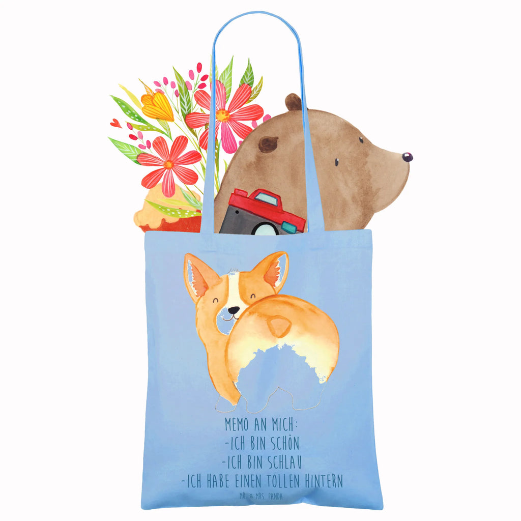 Torba Corgi tyłek Schultertasche, Einkaufstasche, Strandtasche, Beuteltasche, Badetasche, Jutetasche, Tragetasche, Stoffbeutel, Umhängetasche, Einkaufstüte, Stofftasche, Jutebeutel, Beutel, Tasche, Shopper, Laptoptasche, Hund, Hundemotiv, Haustier, Hunderasse, Tierliebhaber, Hundebesitzer, Sprüche, Motivation, Selbstliebe, Corgie, Hundeliebe, Spruch
