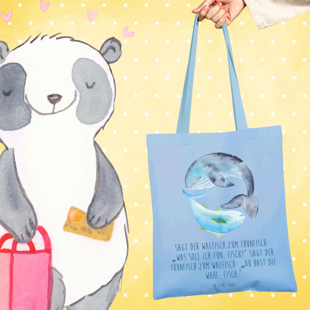 Tragetasche Walfisch Thunfisch