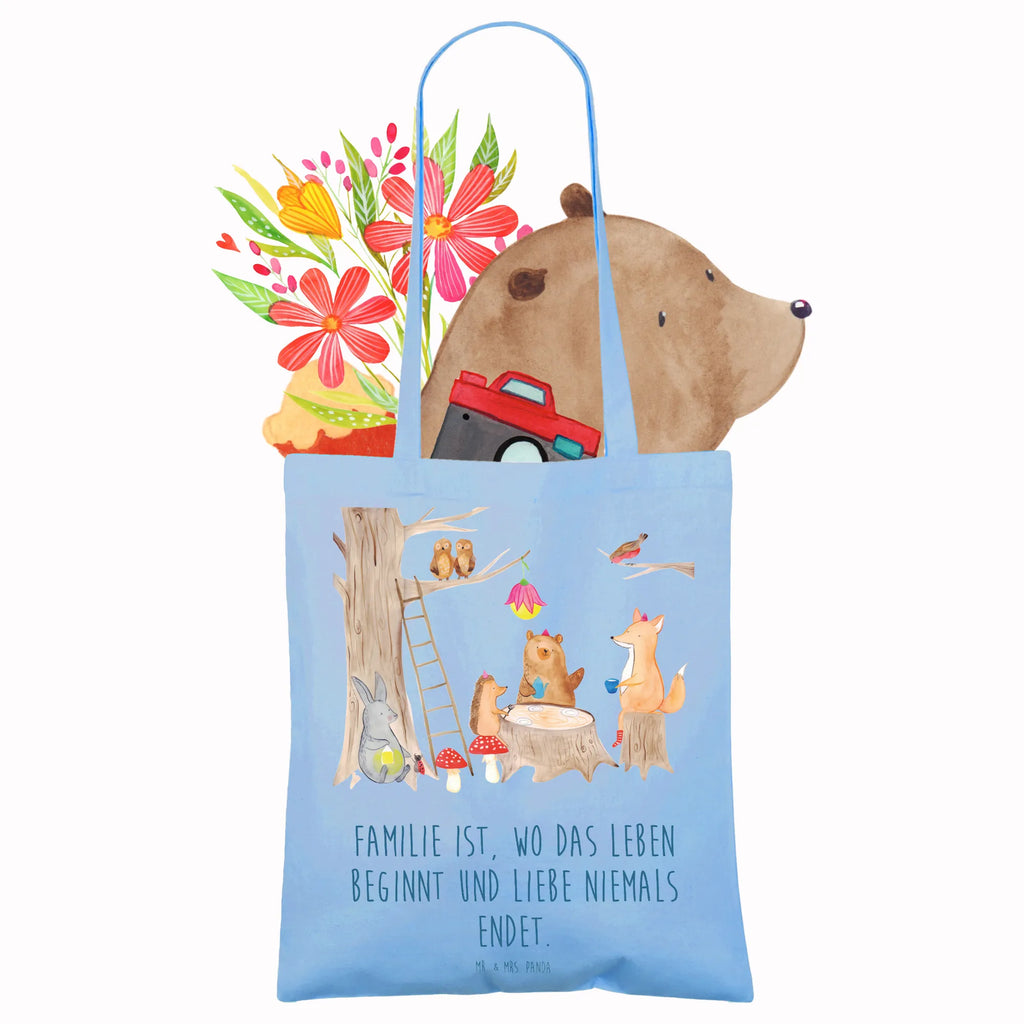 Tote bag forest animals picnic Badetasche, Jutetasche, Tasche, Stofftasche, Tragetasche, Schultertasche, Beuteltasche, Strandtasche, Umhängetasche, Stoffbeutel, Jutebeutel, Shopper, Laptoptasche, Einkaufstasche, Einkaufstüte, Beutel, Tiermotive, Gute Laune, lustige Sprüche, Tiere, Picknick, Fuchs, Hase, Wald, Igel, Eichhörnchen, Maus, Waldtiere