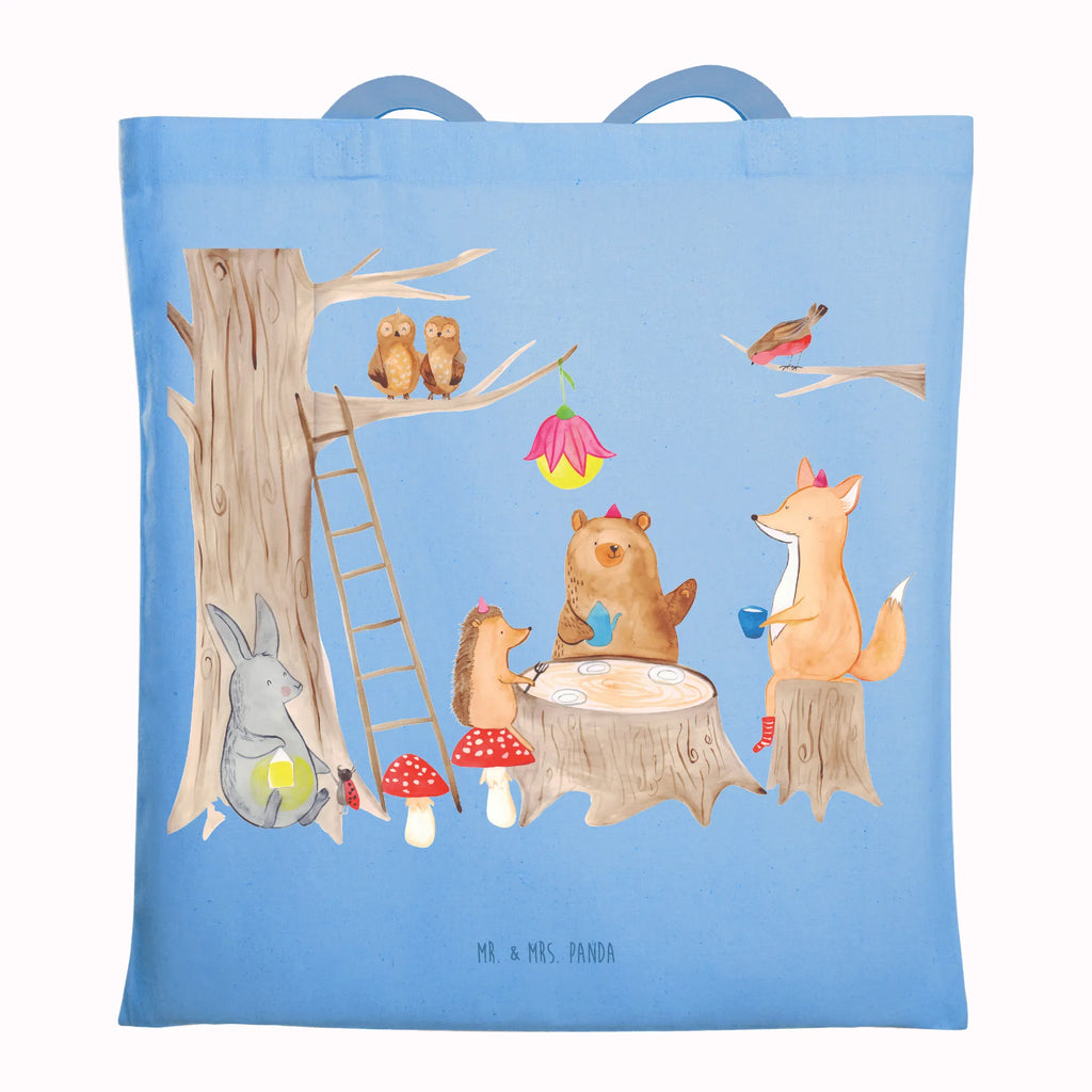 Tote bag forest animals picnic Badetasche, Jutetasche, Tasche, Stofftasche, Tragetasche, Schultertasche, Beuteltasche, Strandtasche, Umhängetasche, Stoffbeutel, Jutebeutel, Shopper, Laptoptasche, Einkaufstasche, Einkaufstüte, Beutel, Tiermotive, Gute Laune, lustige Sprüche, Tiere, Picknick, Fuchs, Hase, Wald, Igel, Eichhörnchen, Maus, Waldtiere