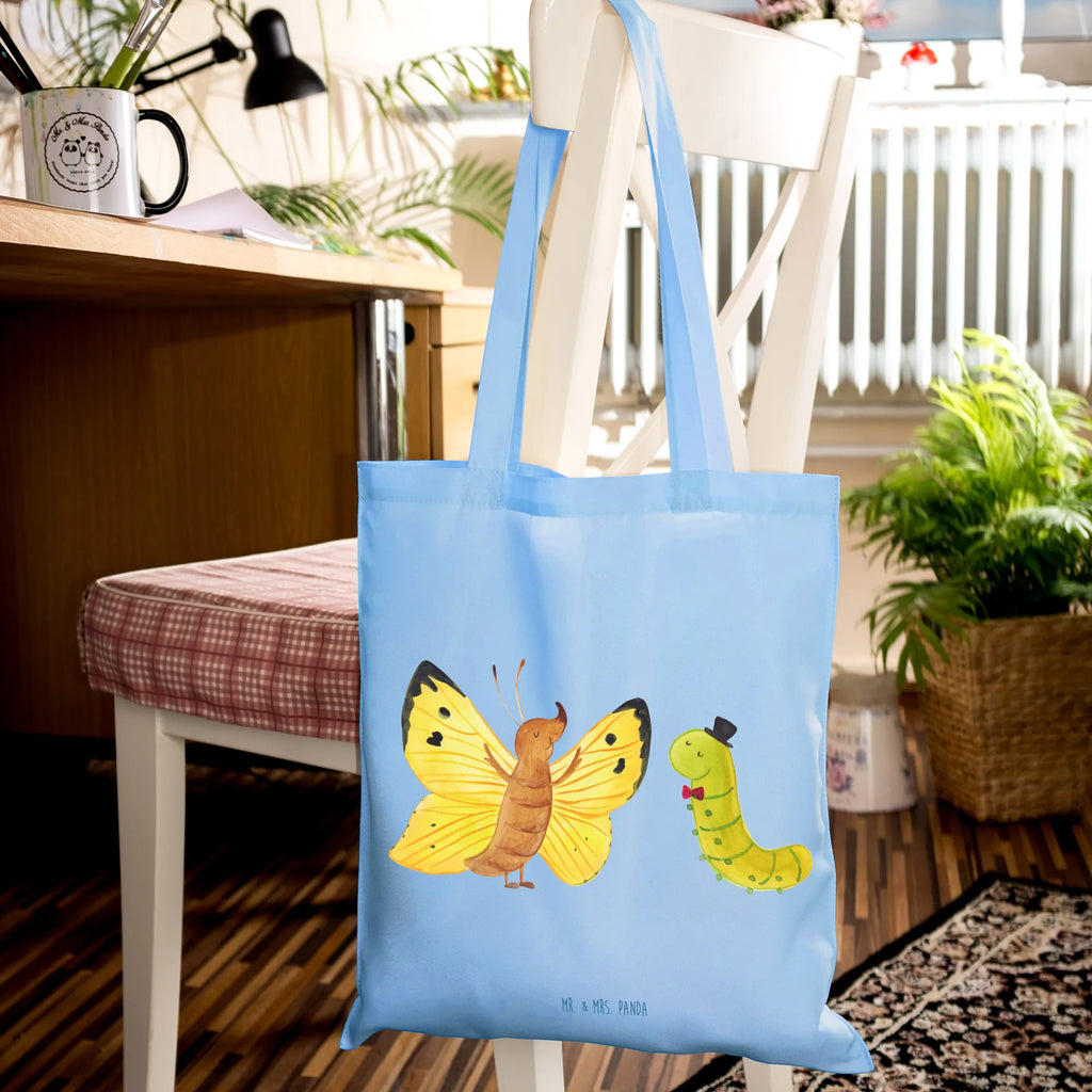 Tote bag Caterpillar butterfly Laptoptasche, Beuteltasche, Baumwolltasche, Tasche, Strandtasche, büchertasche, bedruckte tasche, Tragetasche, Tüte, unitasche, Schultasche, Einkaufstasche, tote bag, baumwollbeutel, Stofftasche, Schultertasche, shopping tasche, uni tasche, Shopper, Jutetasche, Statementbeutel, Henkeltasche, Badetasche, Stoffbeutel, Umhängetasche, Einkaufstüte, Jutebeutel, Einkaufsbeutel, Leinentasche, Alltagstasche, Beutel, Gute Laune, Tiermotive, Tiere, lustige Sprüche, Schmetterling, Kokon, Hütchen, Zitronenfalter, Raupe, Hut, Entwicklung, Erwachsen werden, Schönheit, Aufwachsen